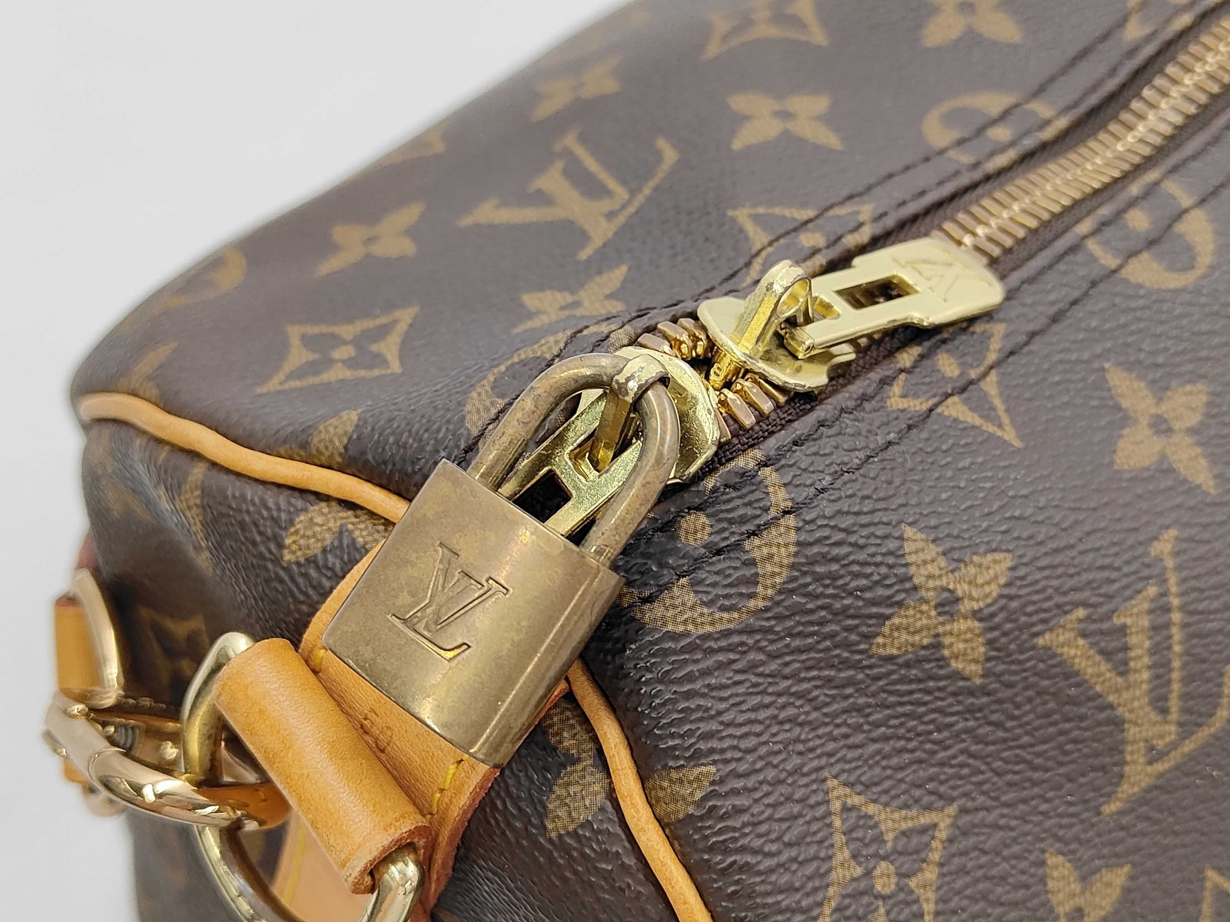 Monogram Keepall Bandoulière Boston Bag — view 9