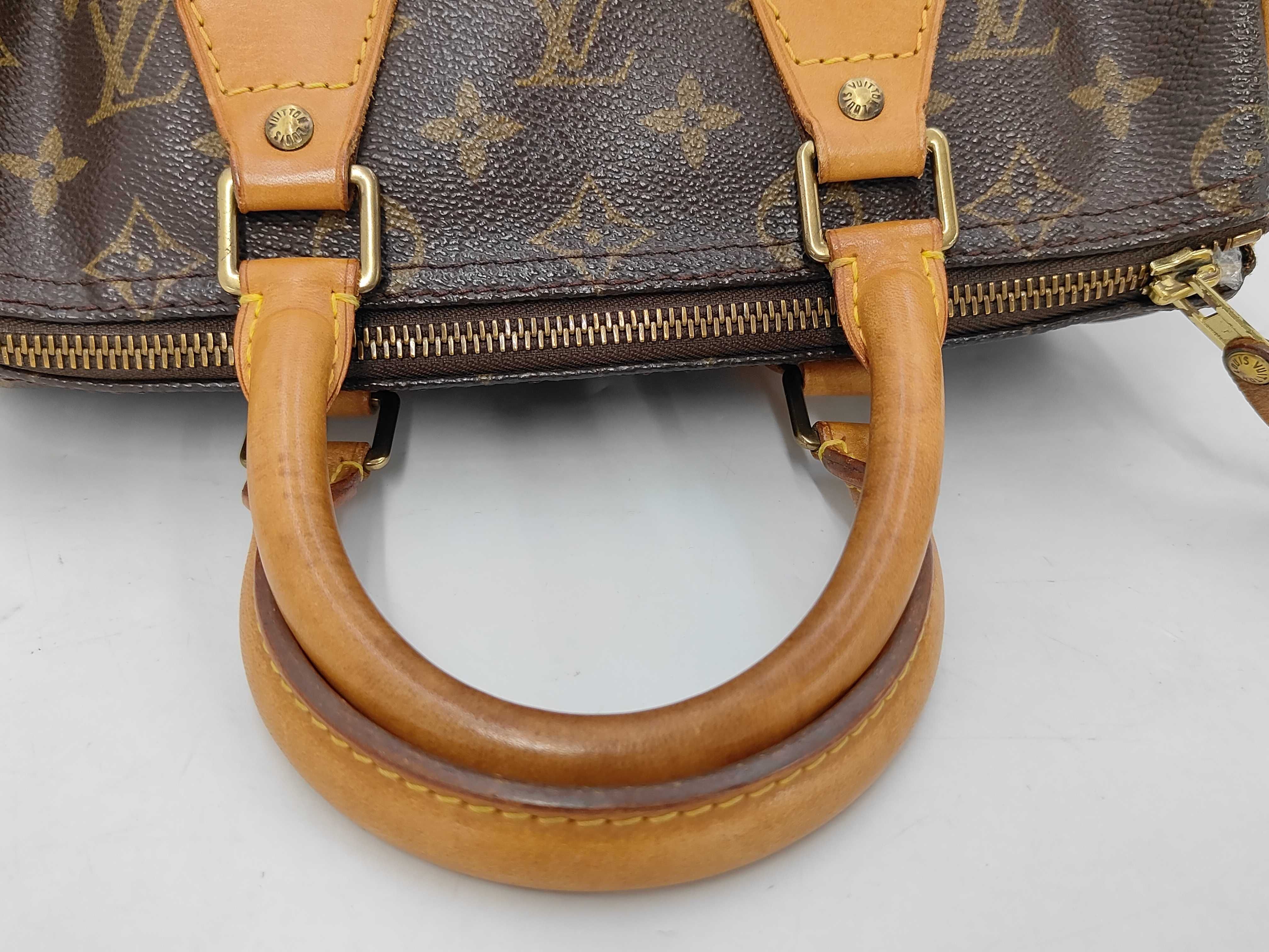Monogram Louis Vuitton Speedy 25 Monogram M41109 Handbag — view 5