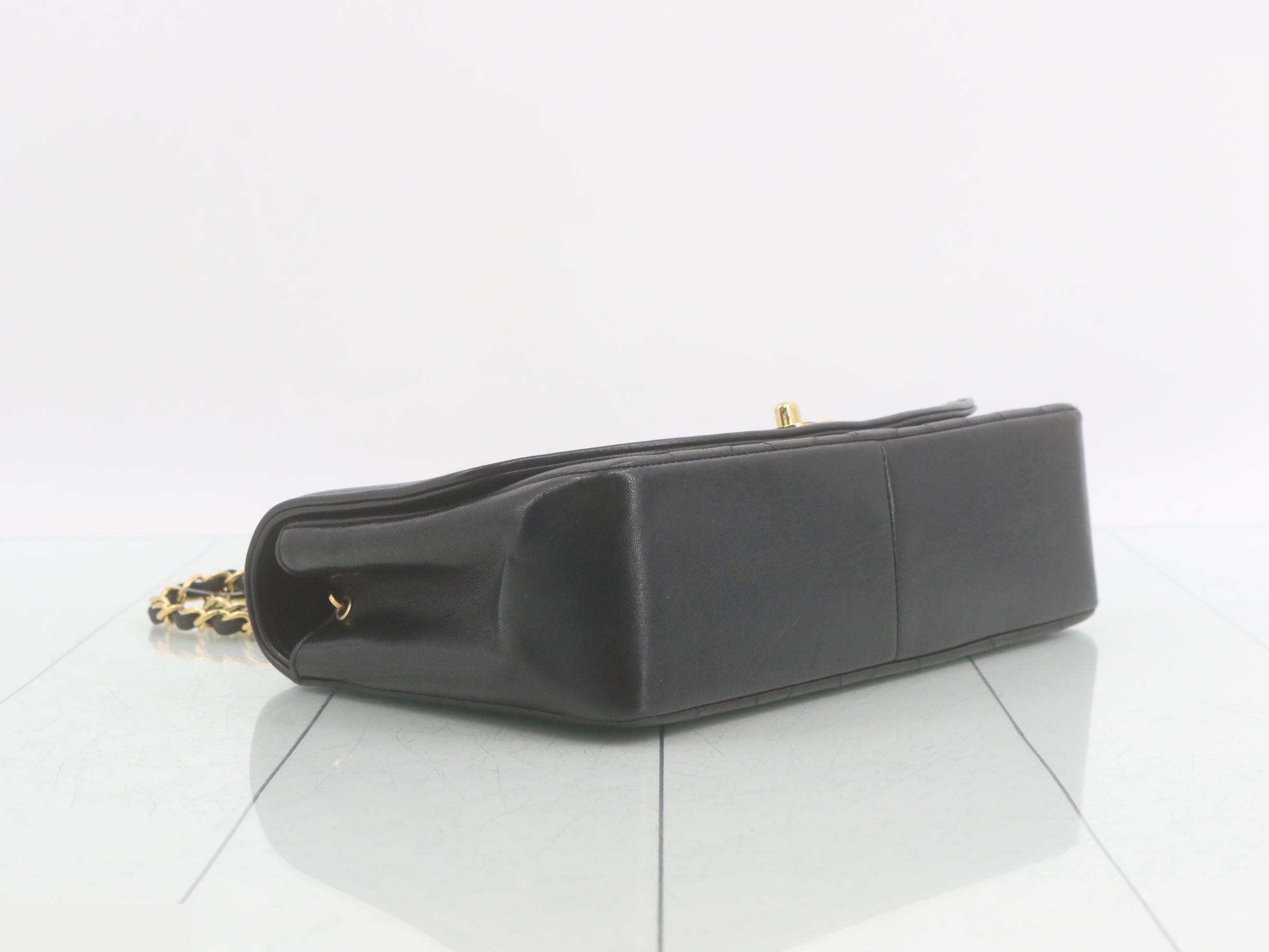 Diana 25 Lamb Chain Shoulder Bag with Seal Card — view 5