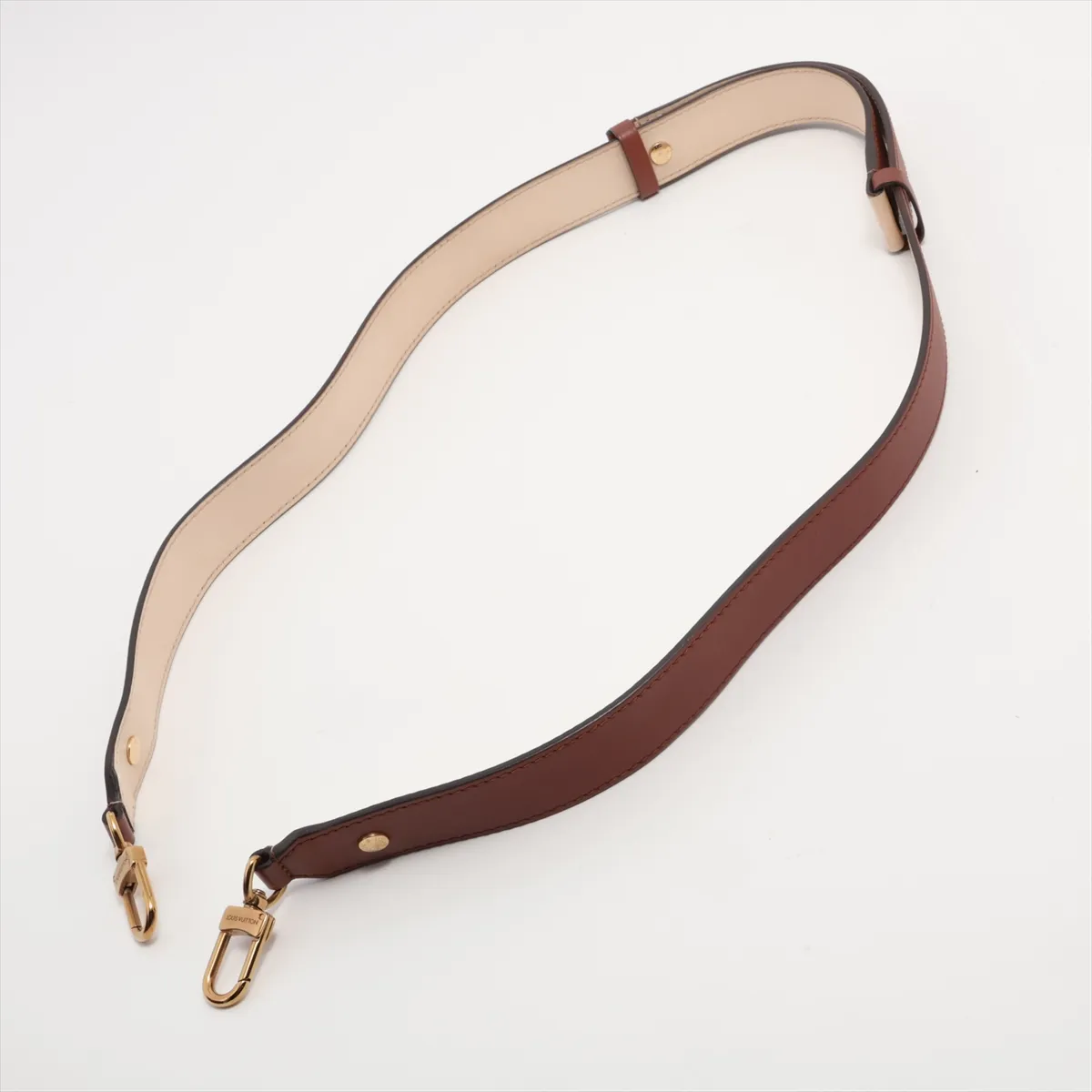 Monogram x Leather Marignan M43959 CA3119 Brown x Red RFID reaction available — view 7