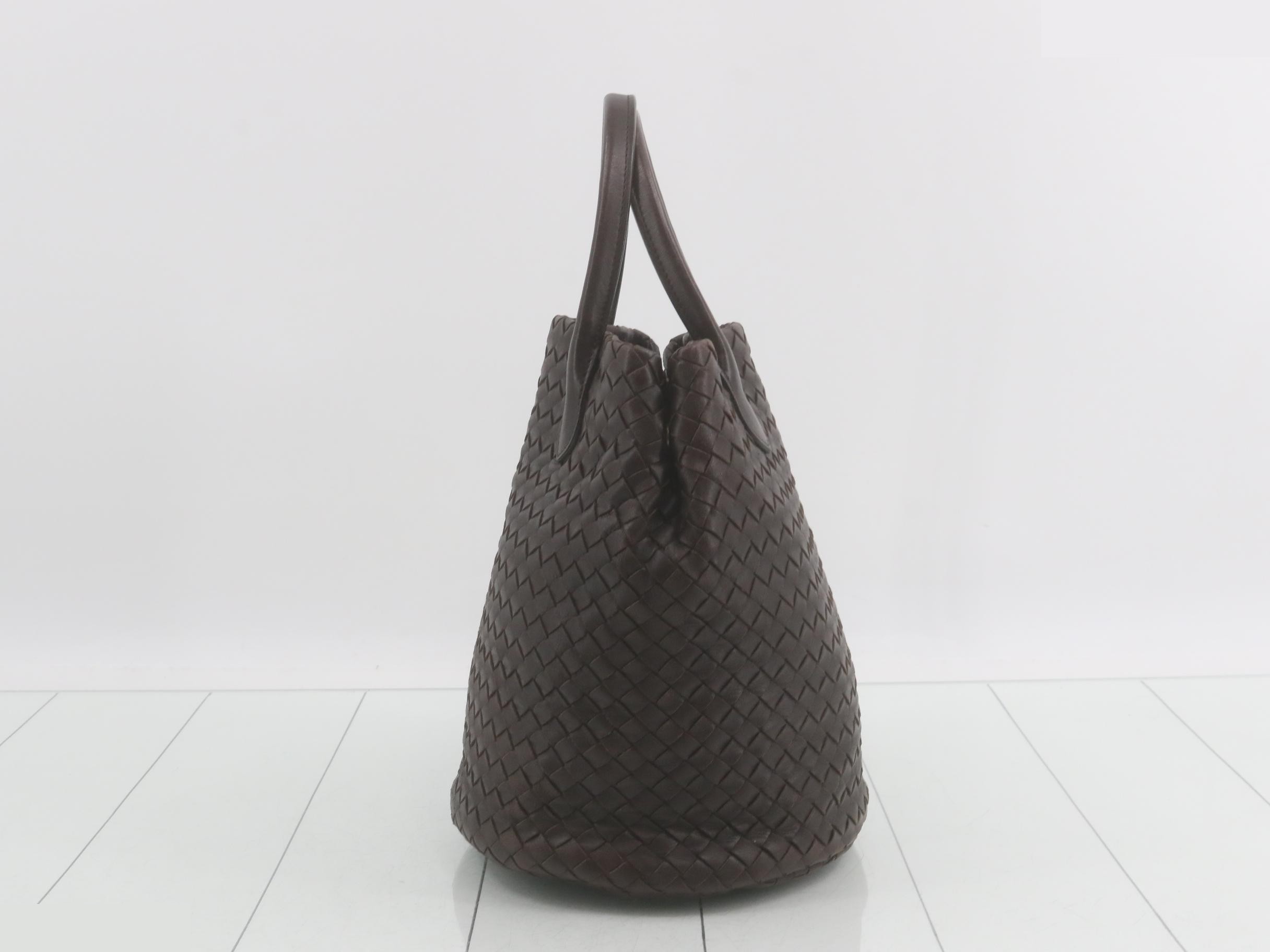 Intrecciato Bucket Handbag — view 3