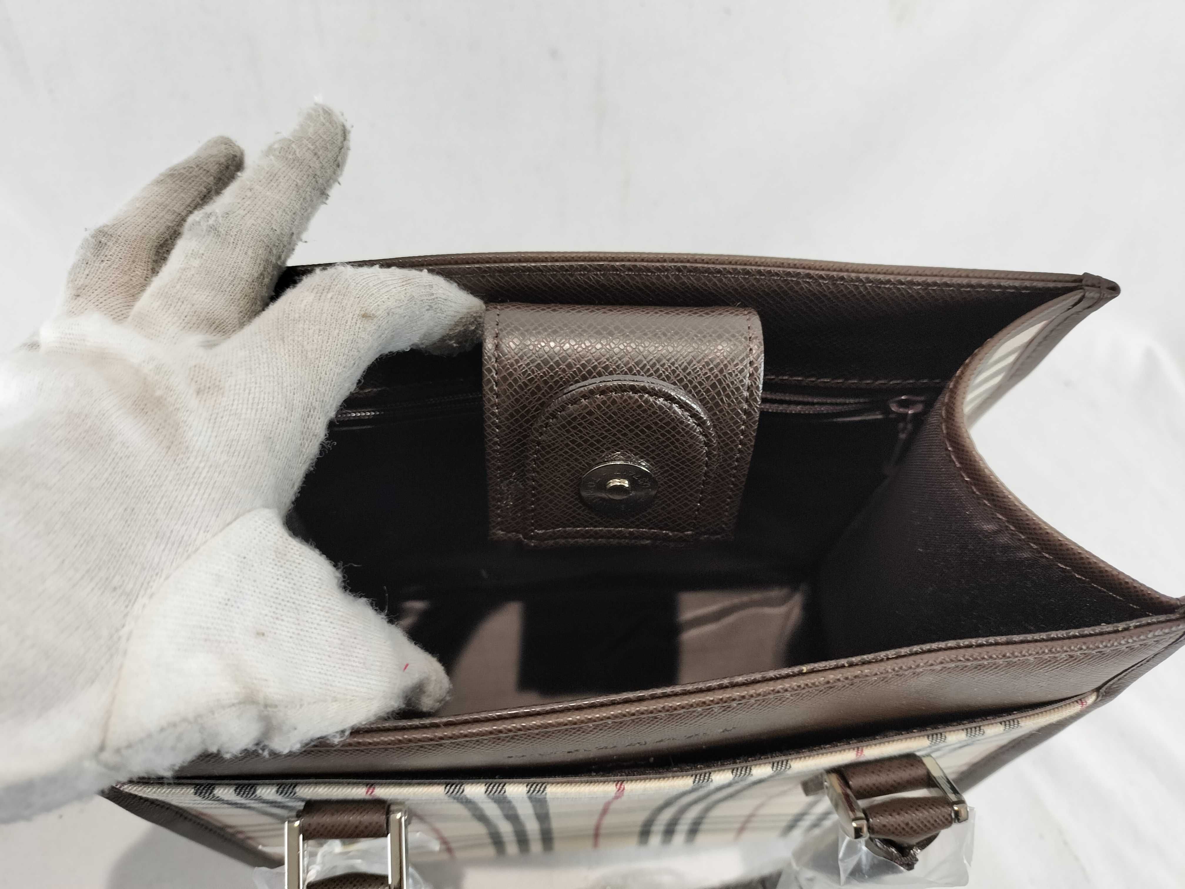 Nova Check Mini Handbag — view 8