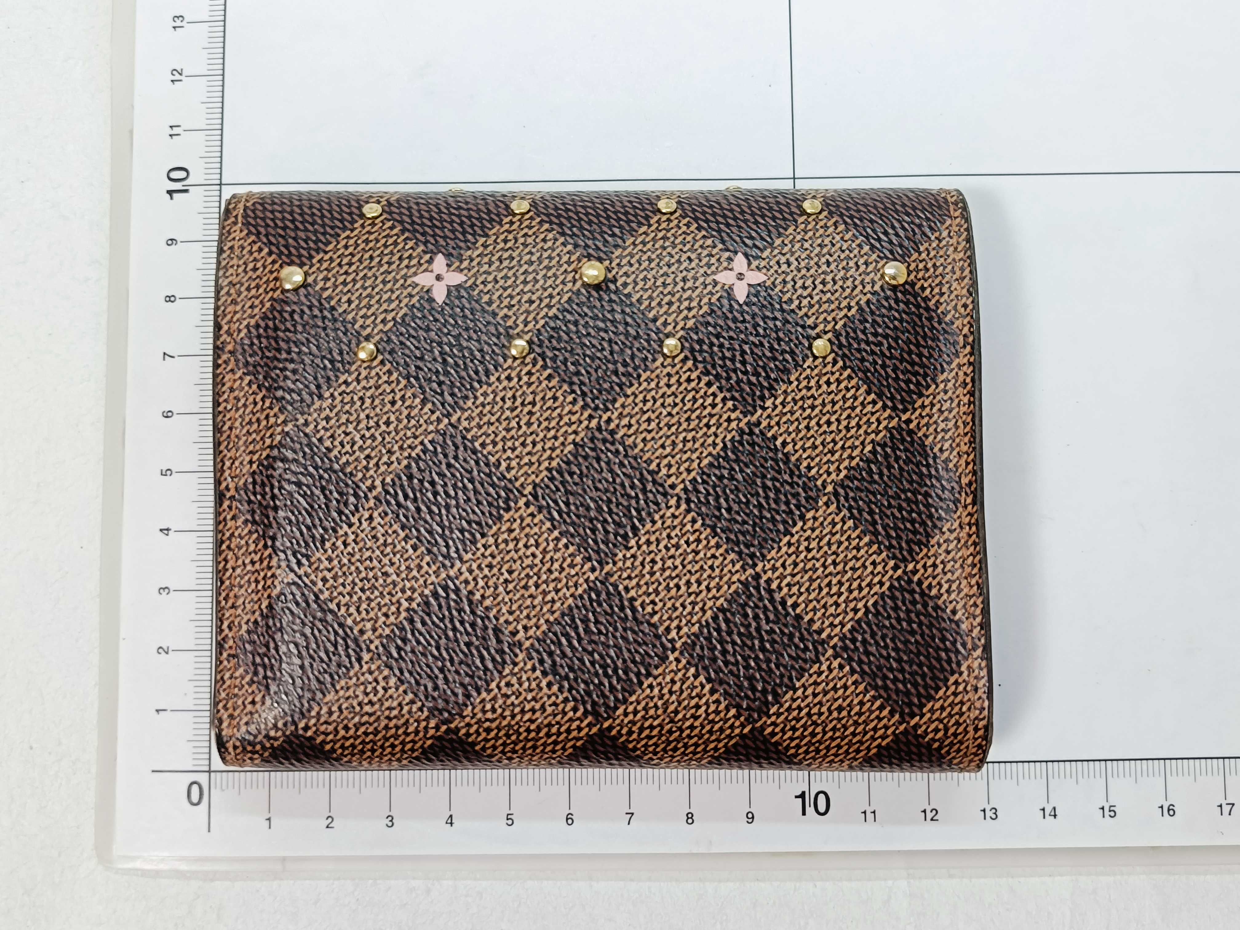 Damier Portefeuille Victorine Brown x Pink Wallet — view 2