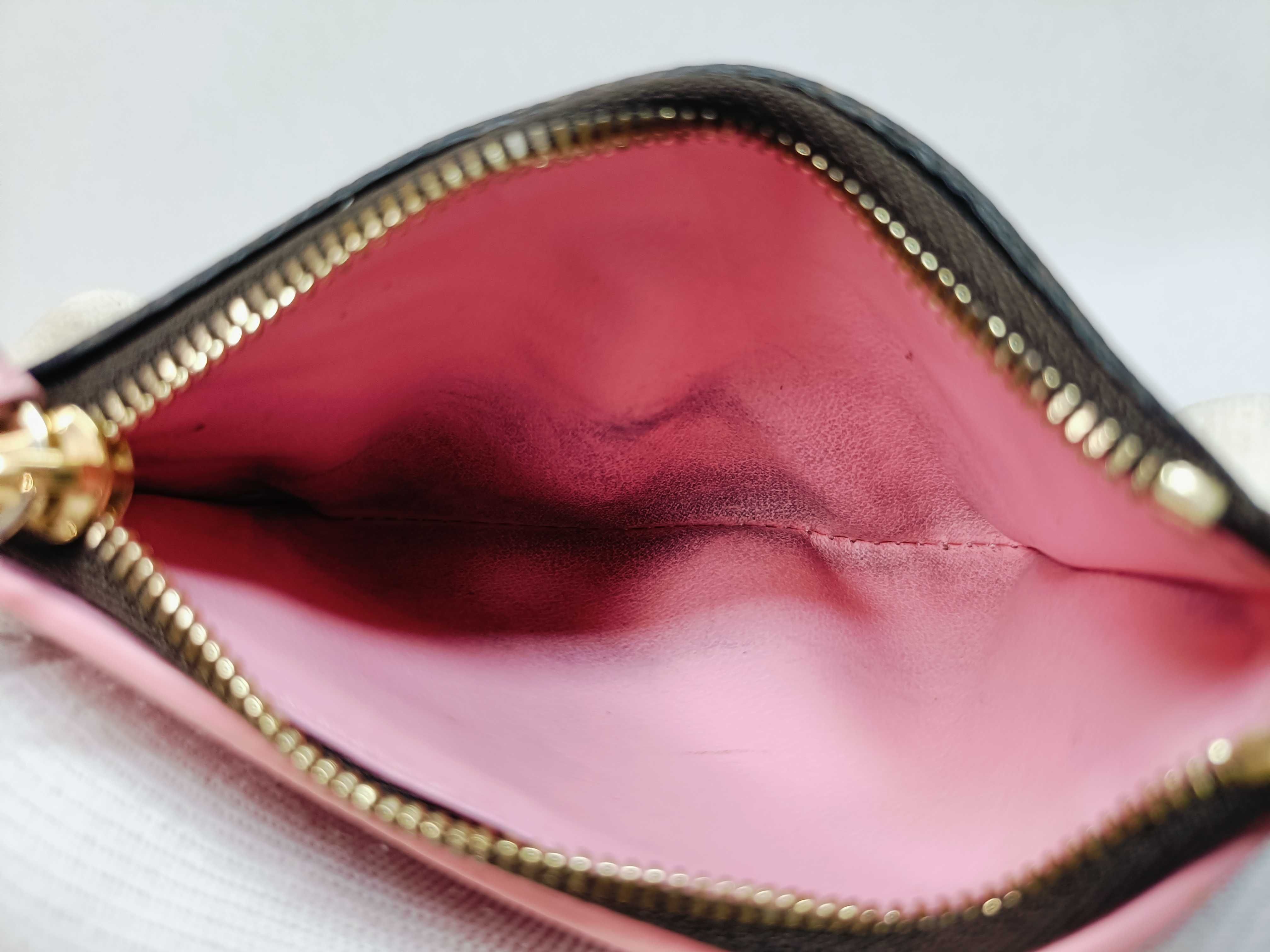 Damier Portefeuille Victorine Brown x Pink Wallet — view 12