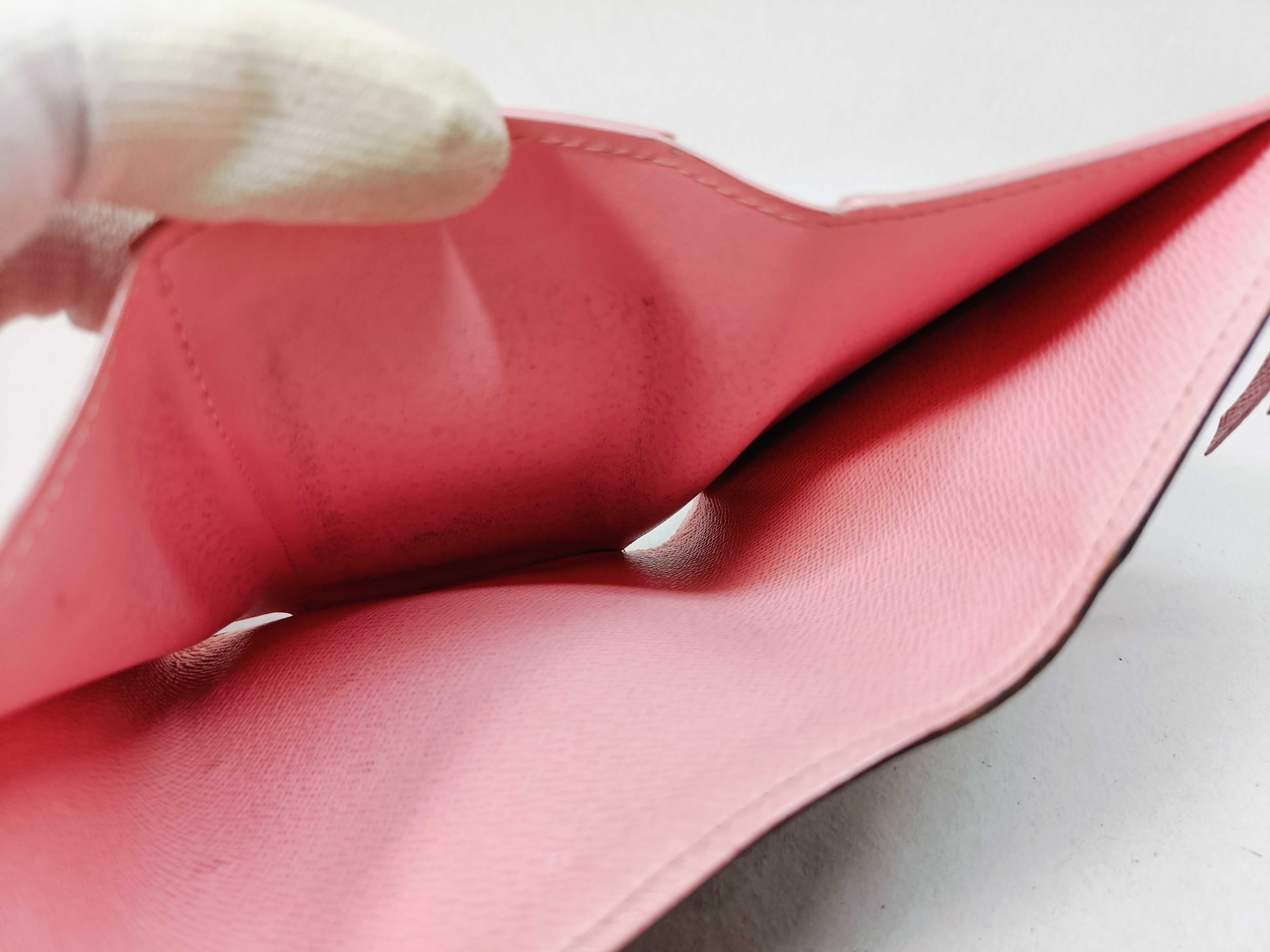 Damier Portefeuille Victorine Brown x Pink Wallet — view 14