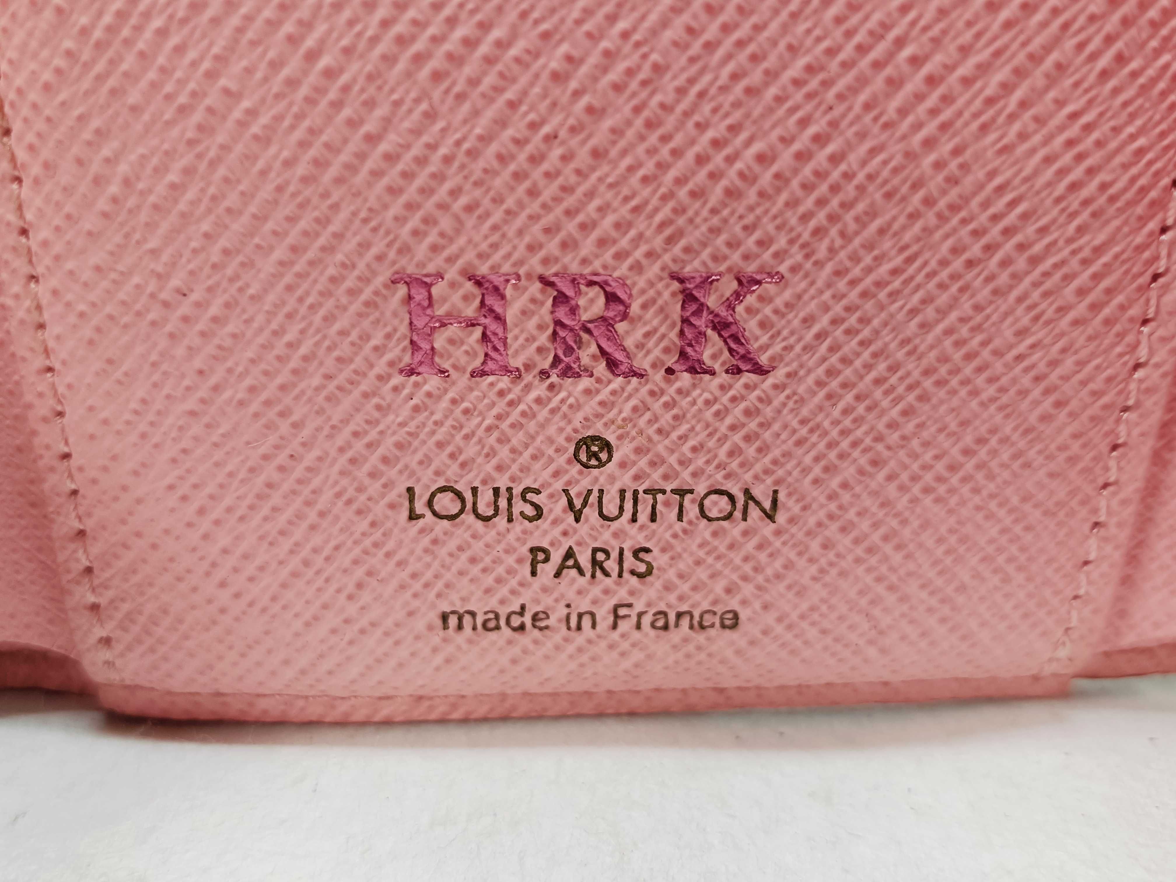 Damier Portefeuille Victorine Brown x Pink Wallet — view 15
