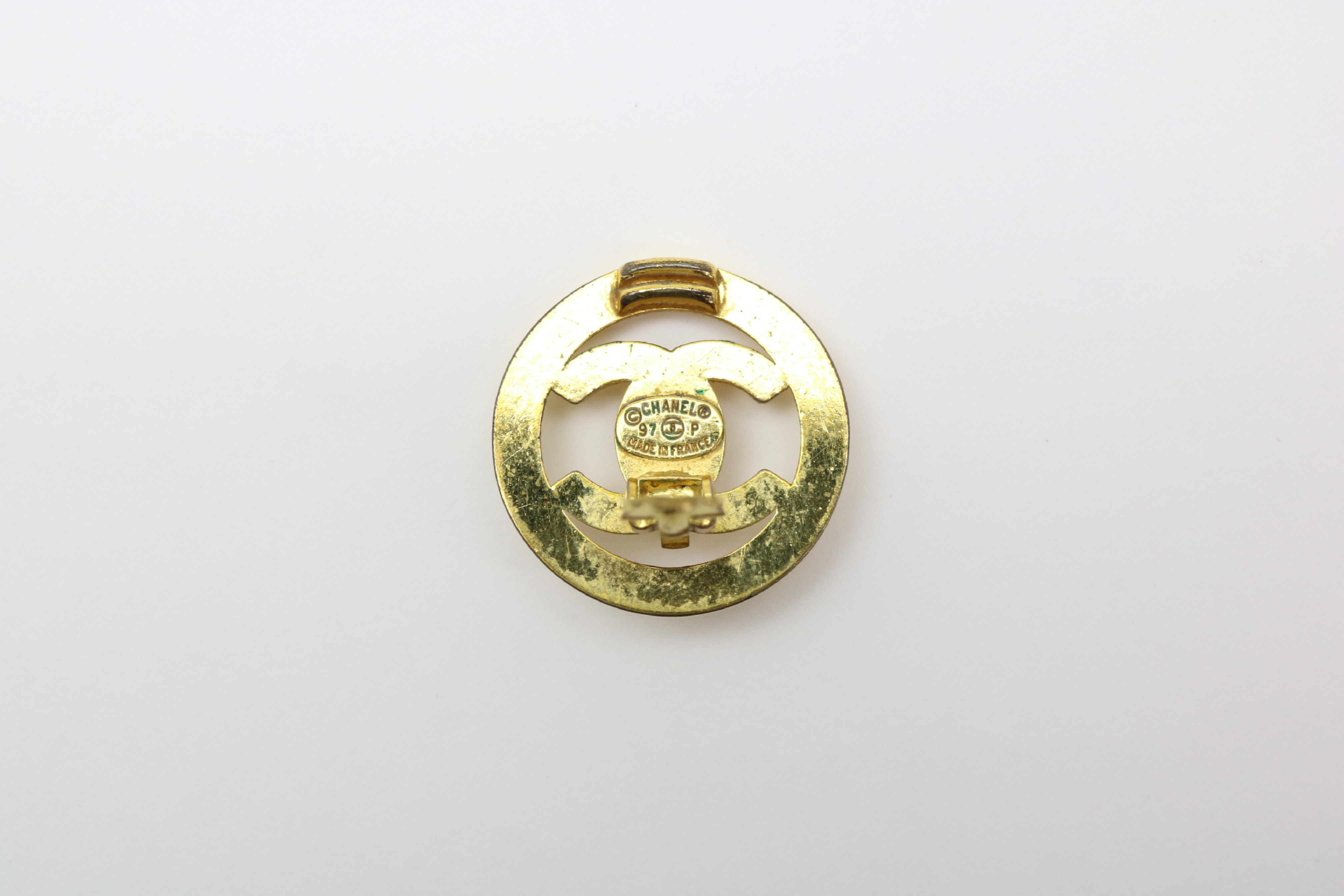 Coco Mark Turnlock Earrings 97P — view 3