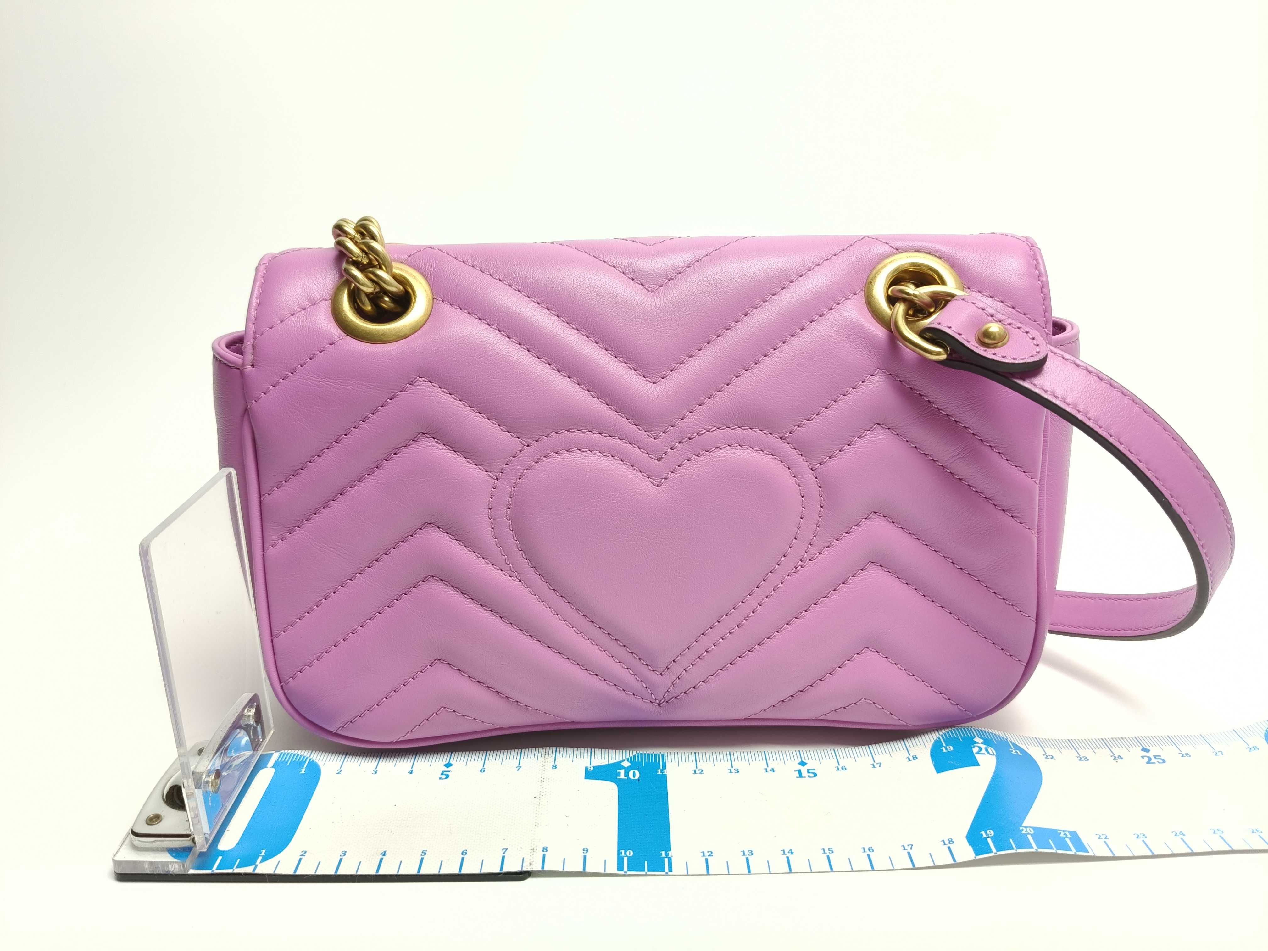 446744 GG Marmont Chain Shoulder Bag — view 2