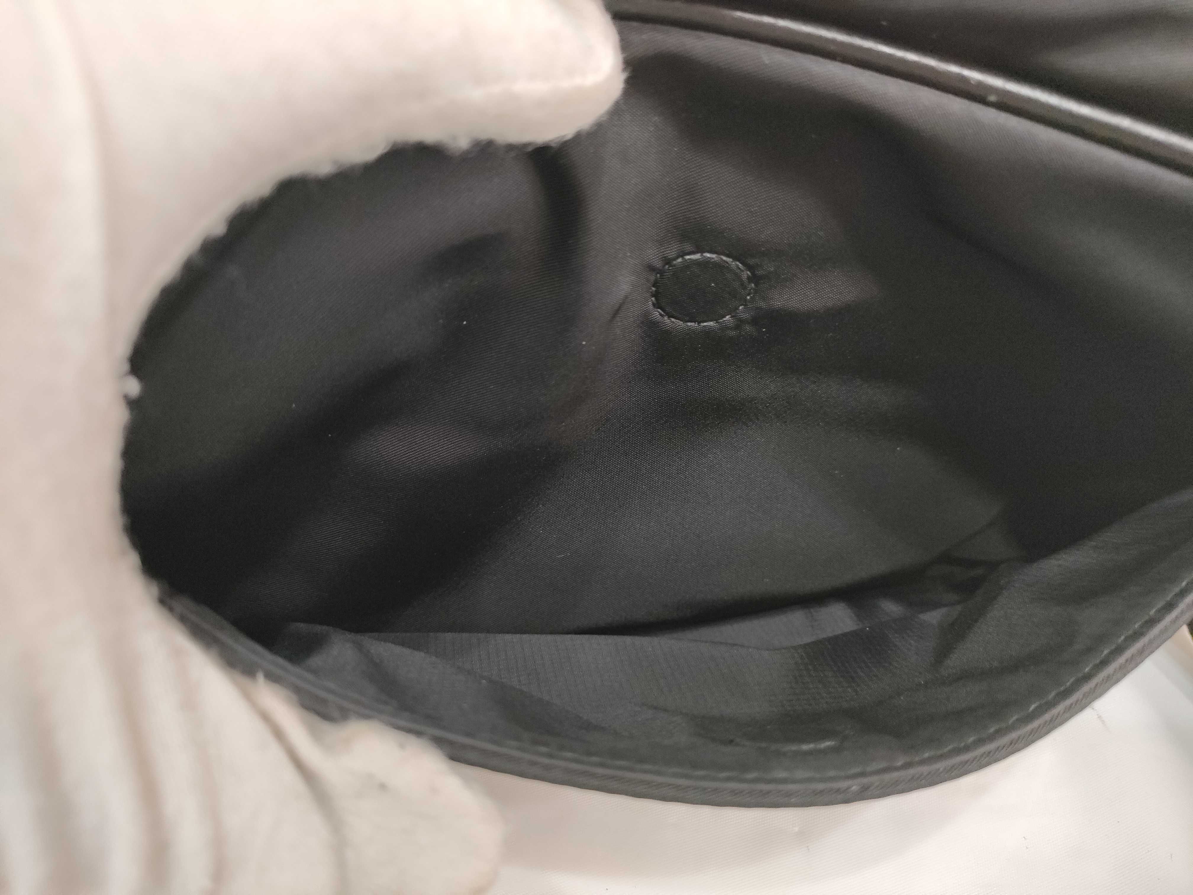 Nylon Shoulder Bag (Black) — view 11