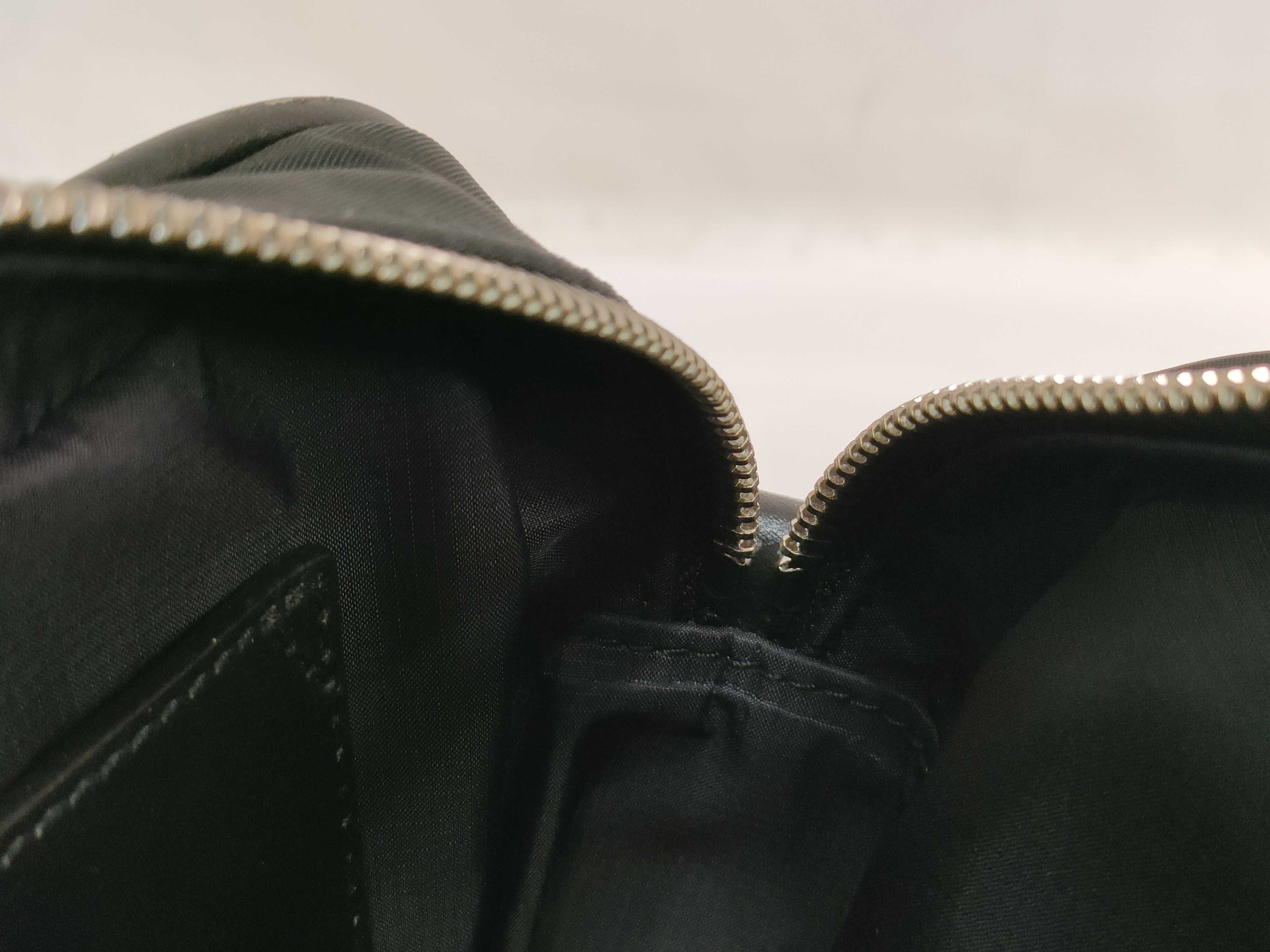 Nylon Shoulder Bag (Black) — view 14