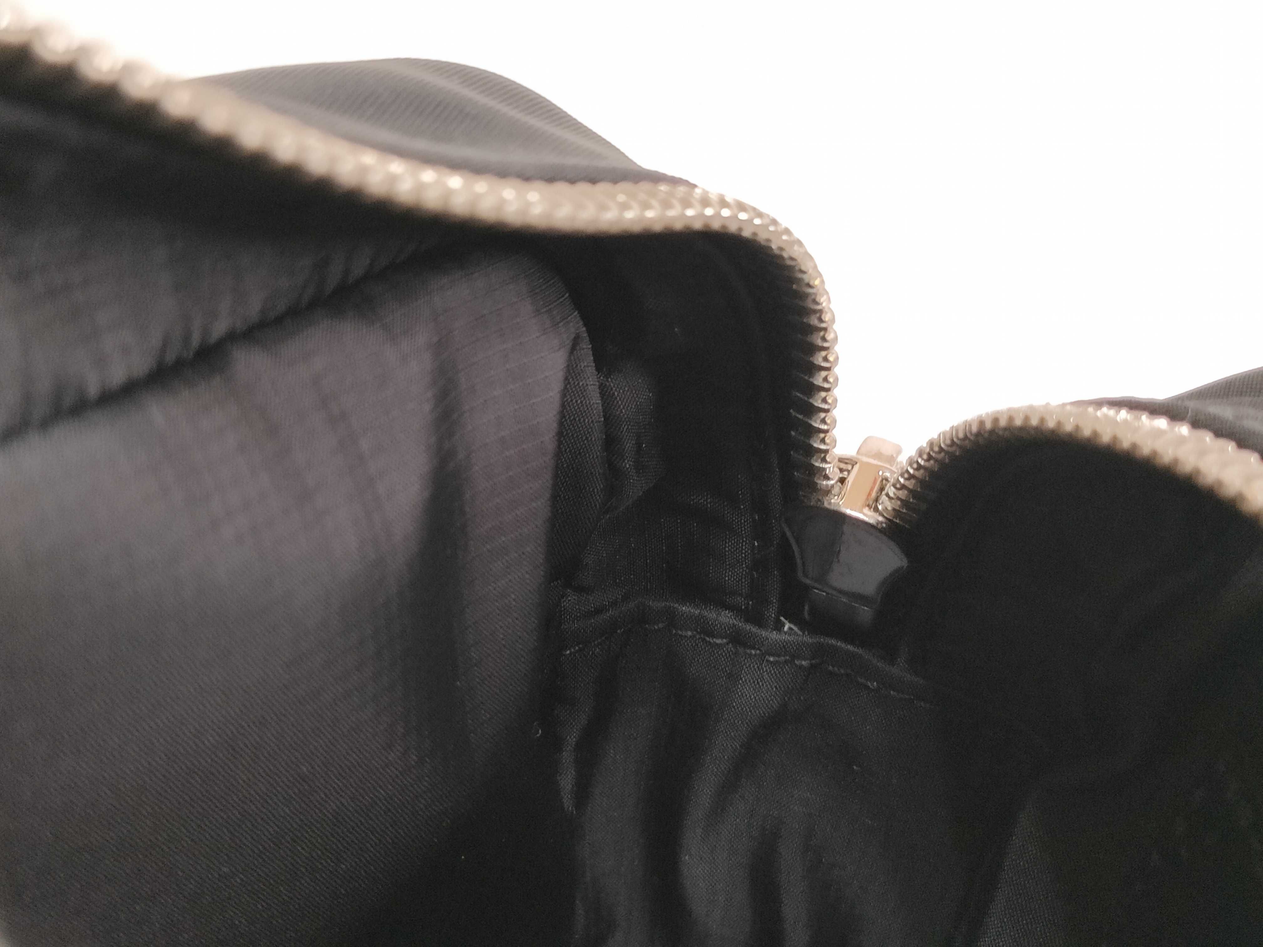 Nylon Shoulder Bag (Black) — view 15