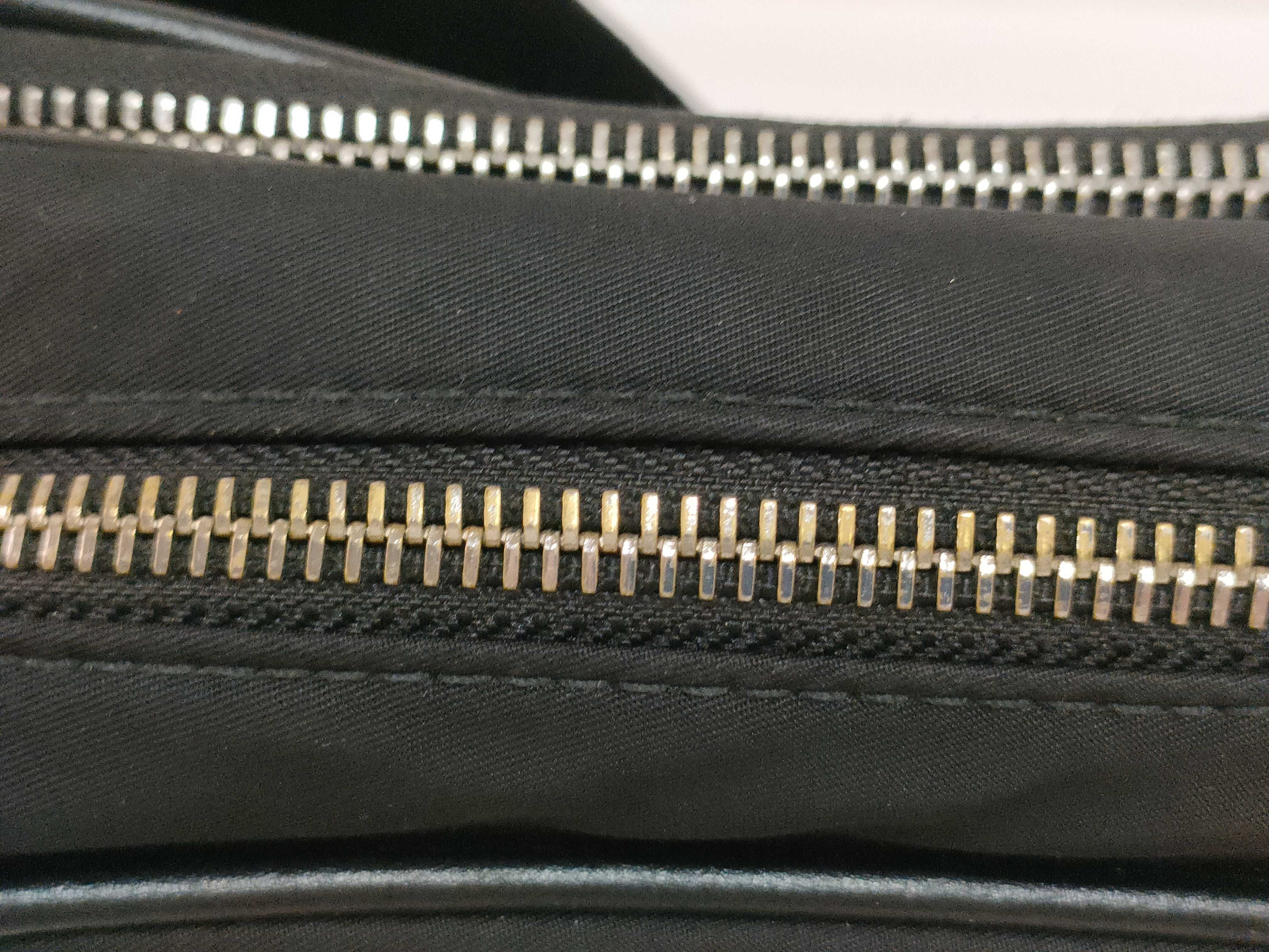 Nylon Shoulder Bag (Black) — view 10