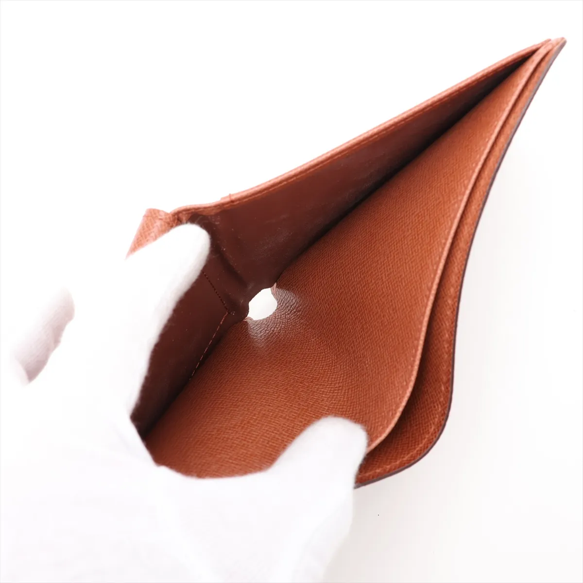 Monogram Portefeuille Marco M61675 CA0922 Brown Compact Wallet — view 4