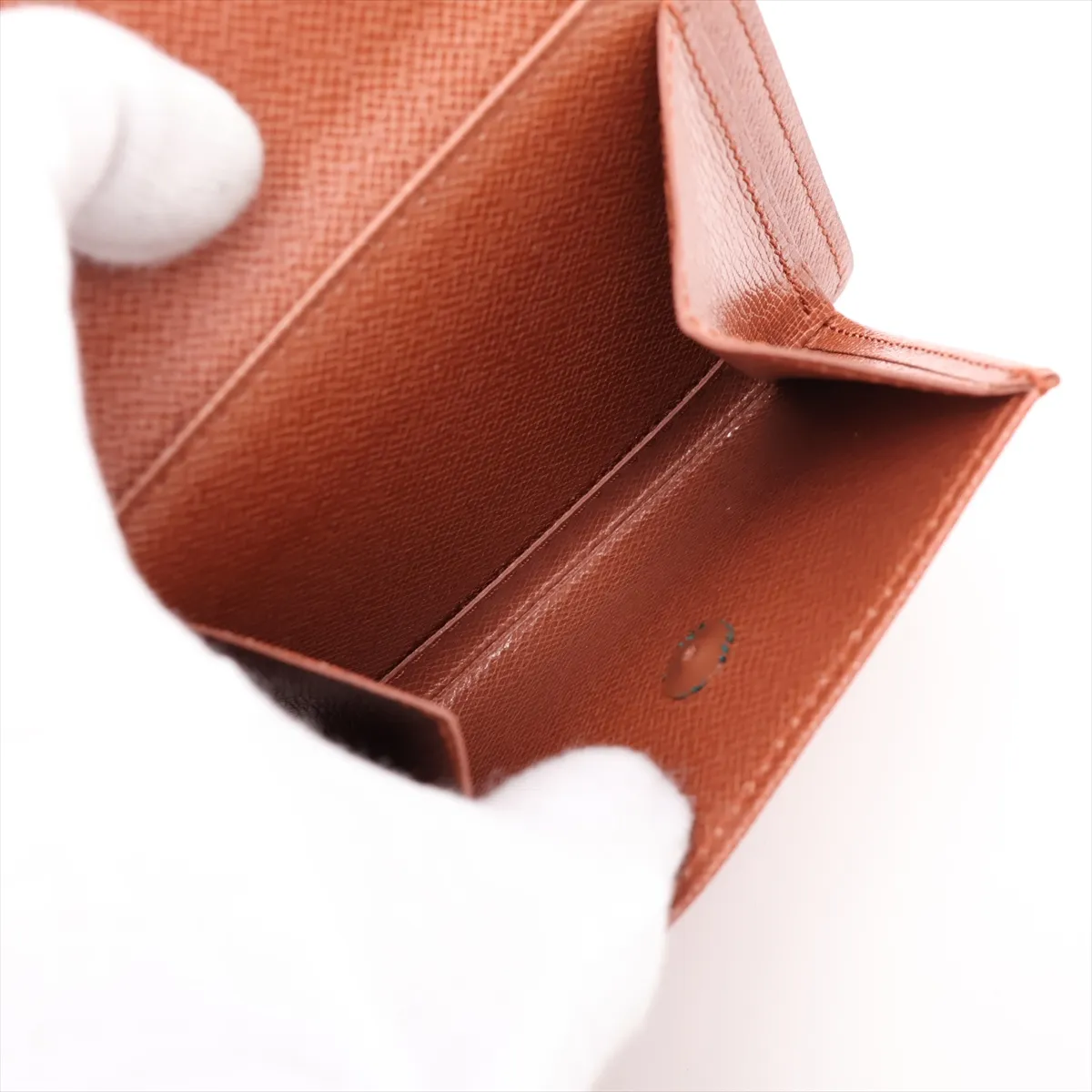 Monogram Portefeuille Marco M61675 CA0922 Brown Compact Wallet — view 6