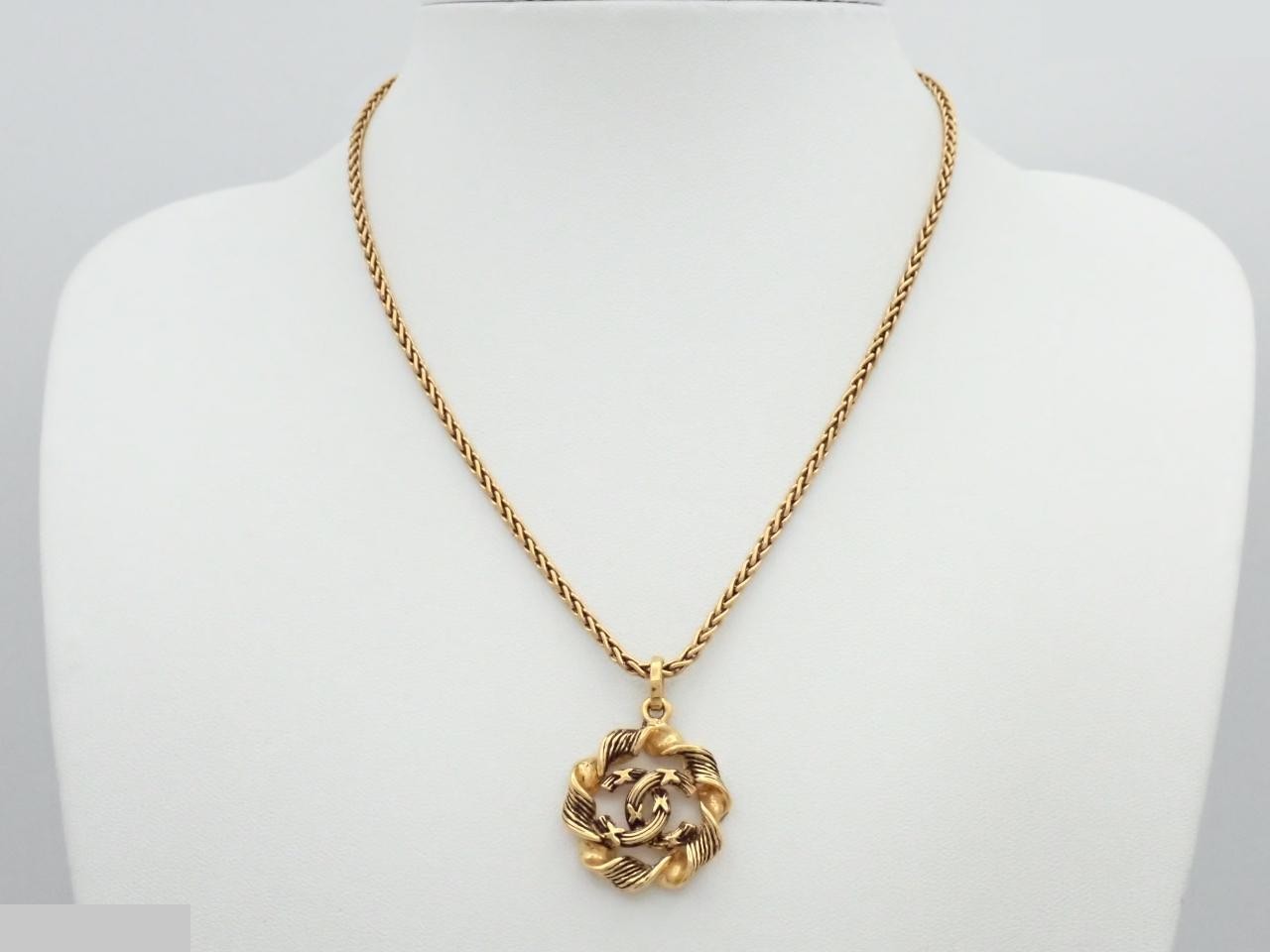 Coco Mark Gold Necklace, Chain approx. 40cm — view 3