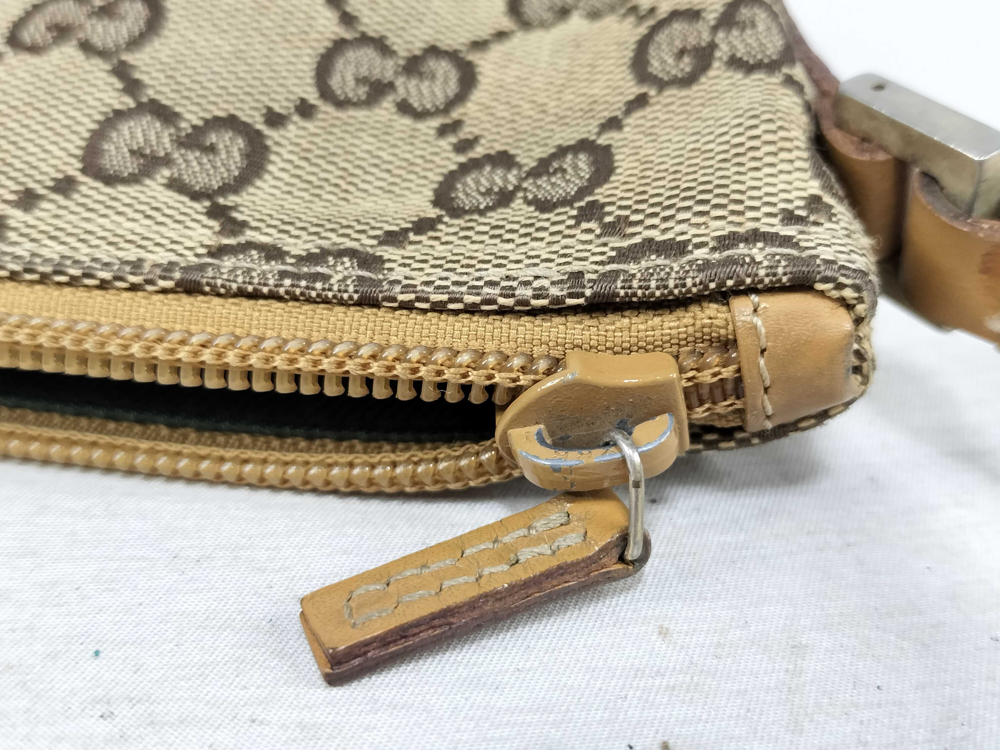 GG Canvas Handbag, Gucci Handbag with GG Pattern Canvas — view 13