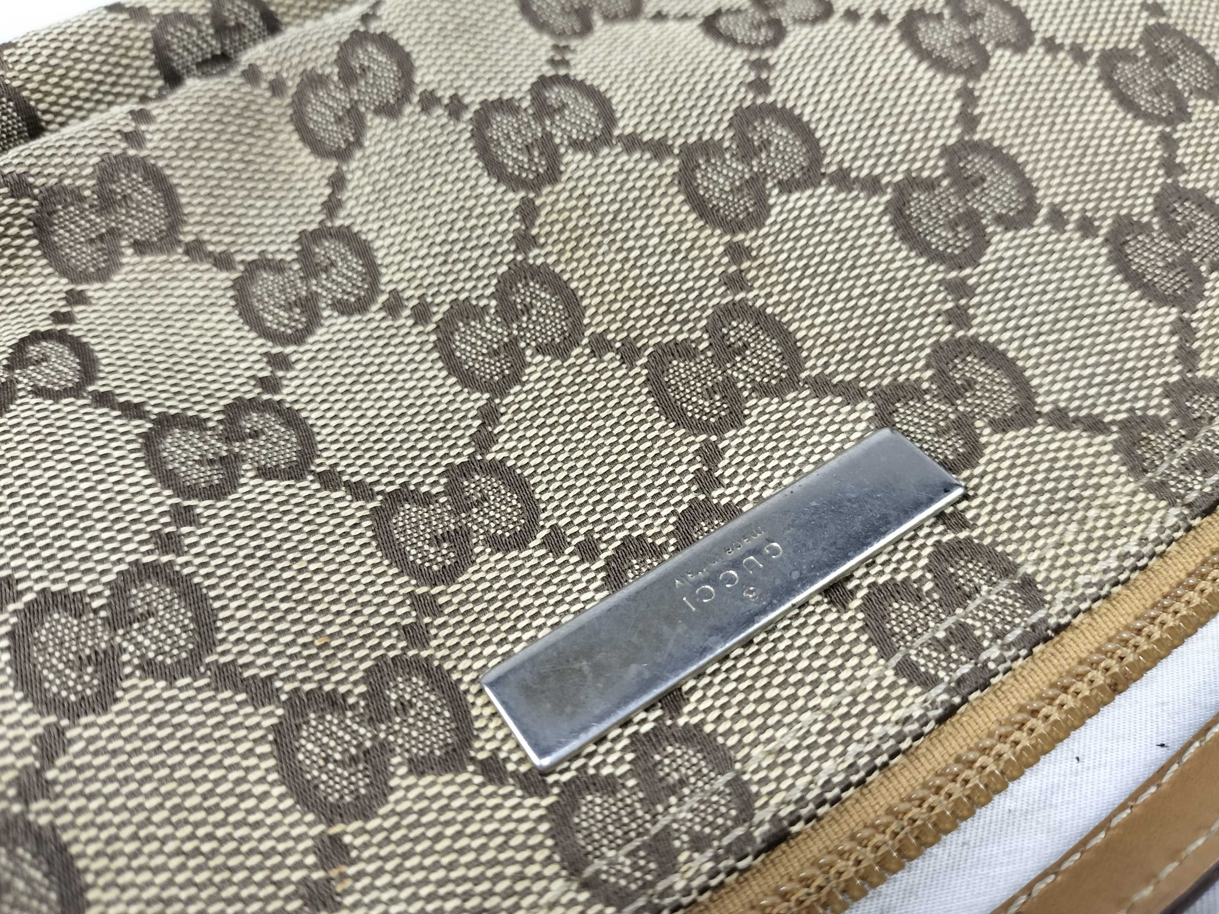 GG Canvas Handbag, Gucci Handbag with GG Pattern Canvas — view 15