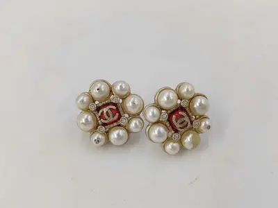 GP Hardware Faux Pearl Earrings A15S