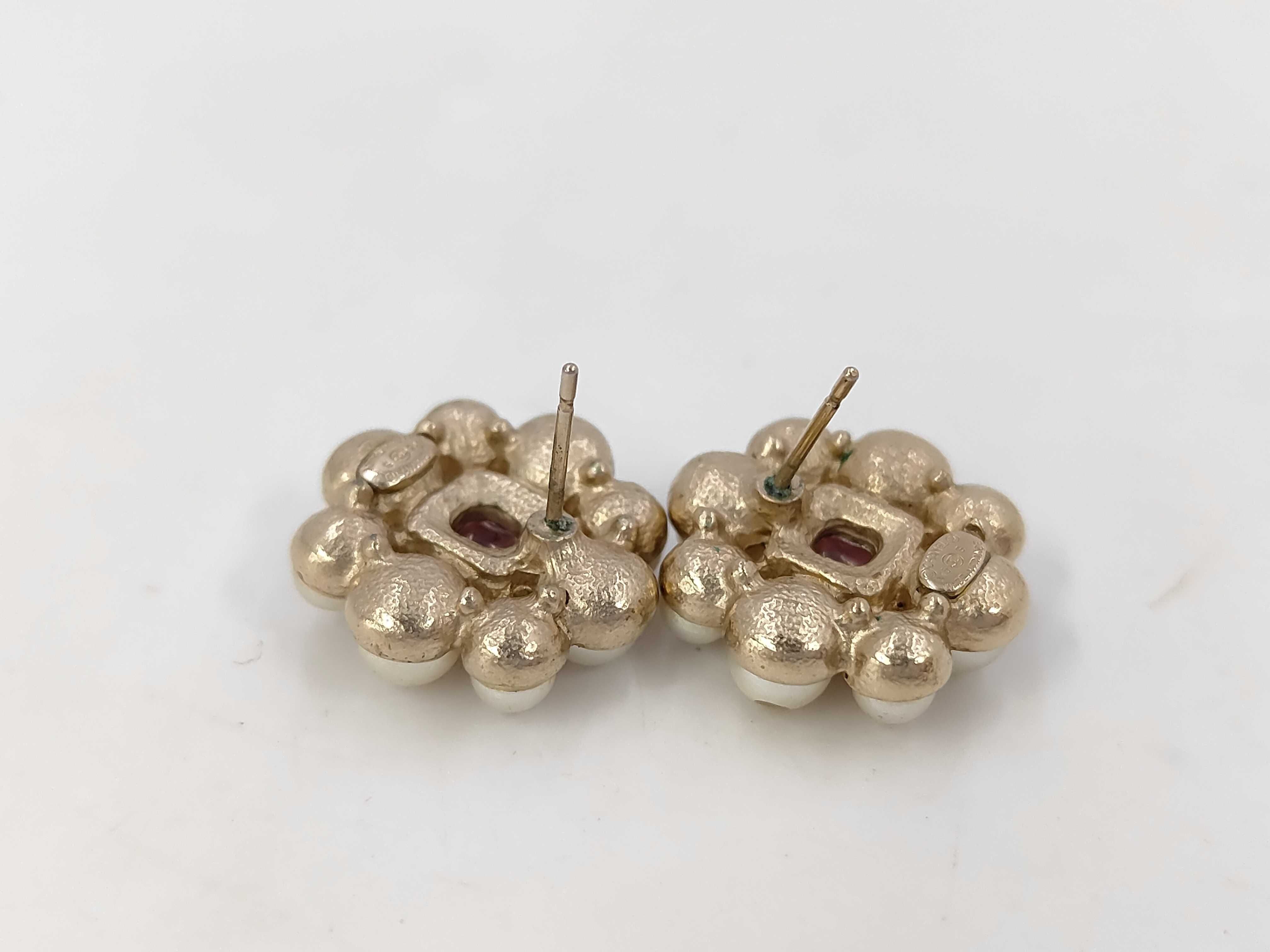GP Hardware Faux Pearl Earrings A15S — view 3
