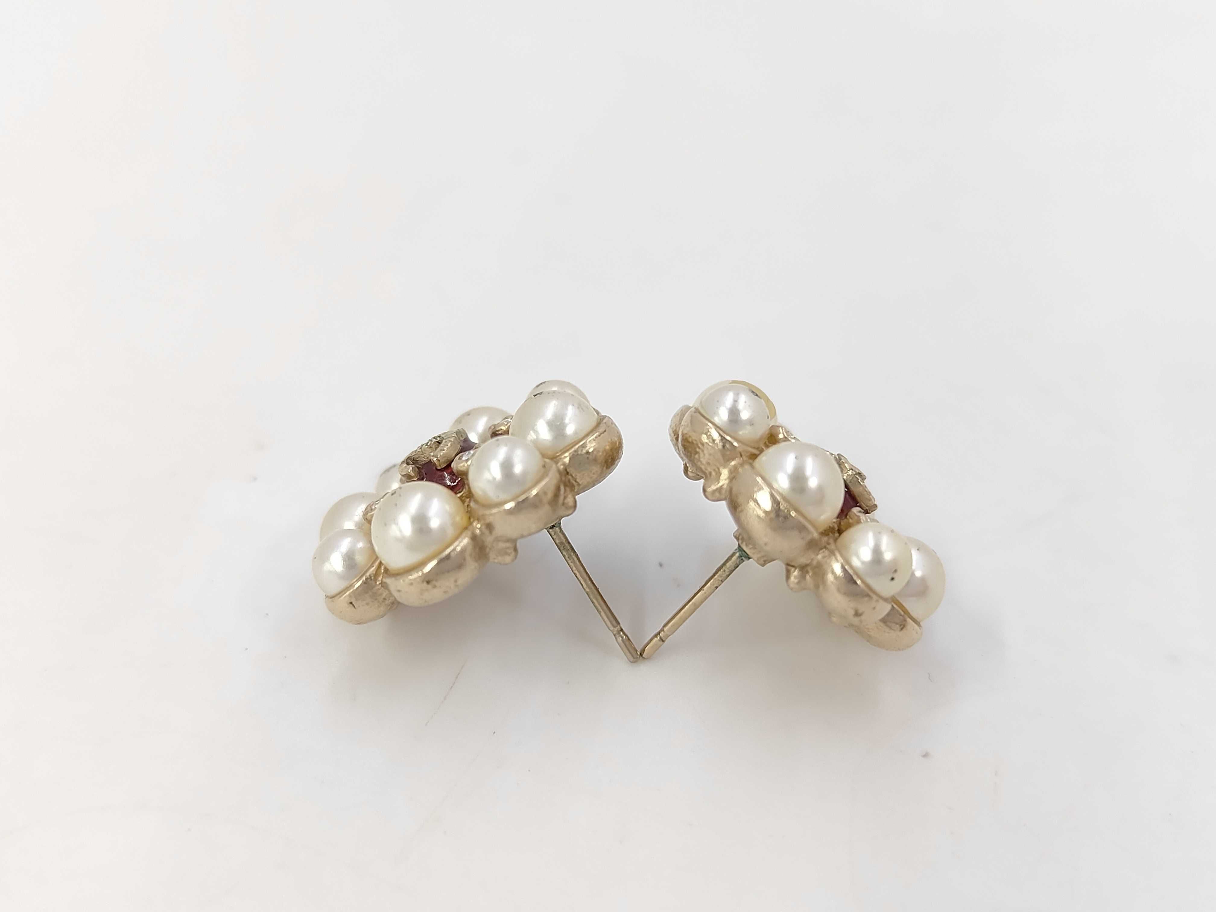 GP Hardware Faux Pearl Earrings A15S — view 5