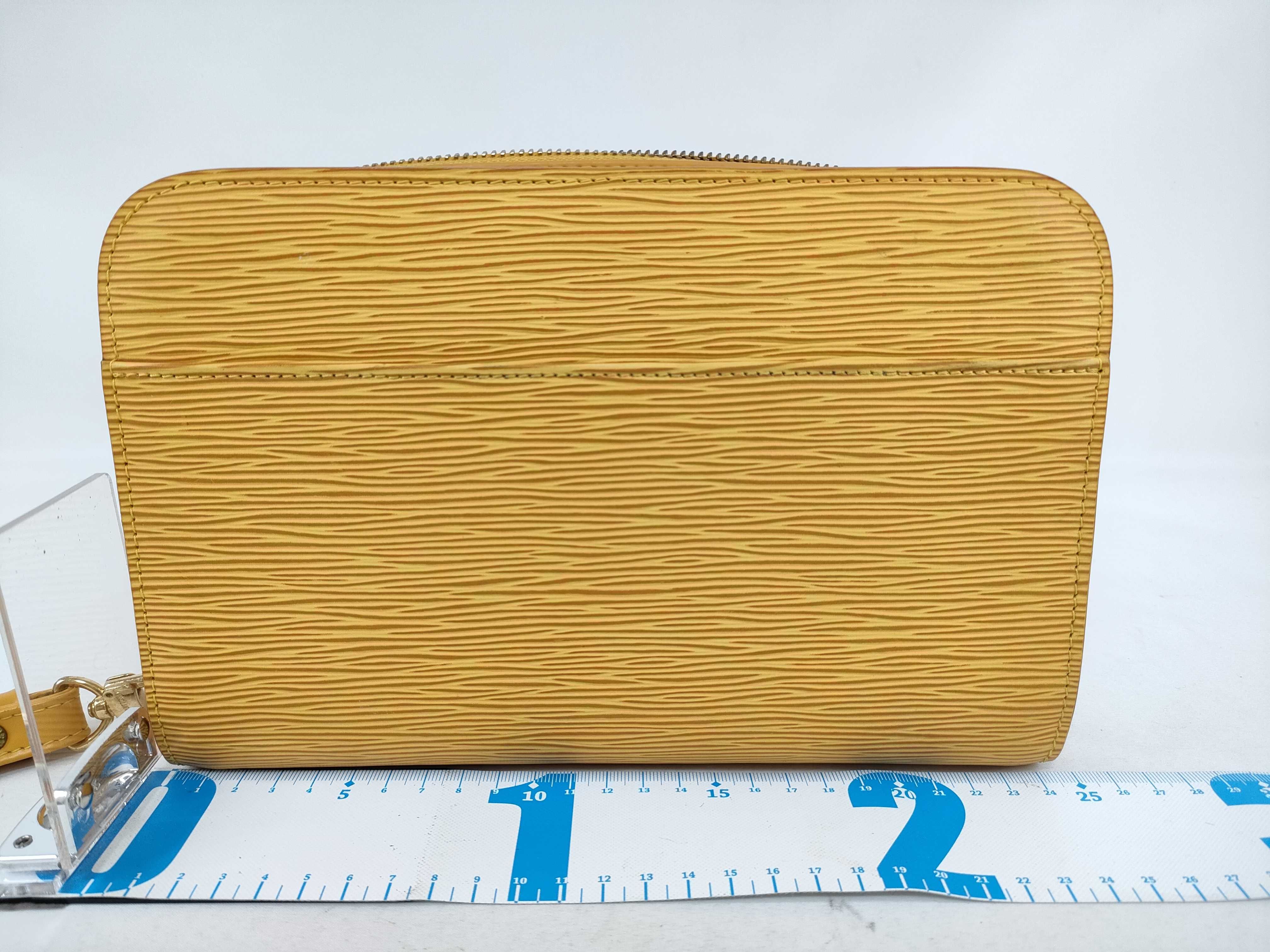 Epi Leather, Vuitton Orsay Epi Leather, Yellow, SPO Second Bag — view 2