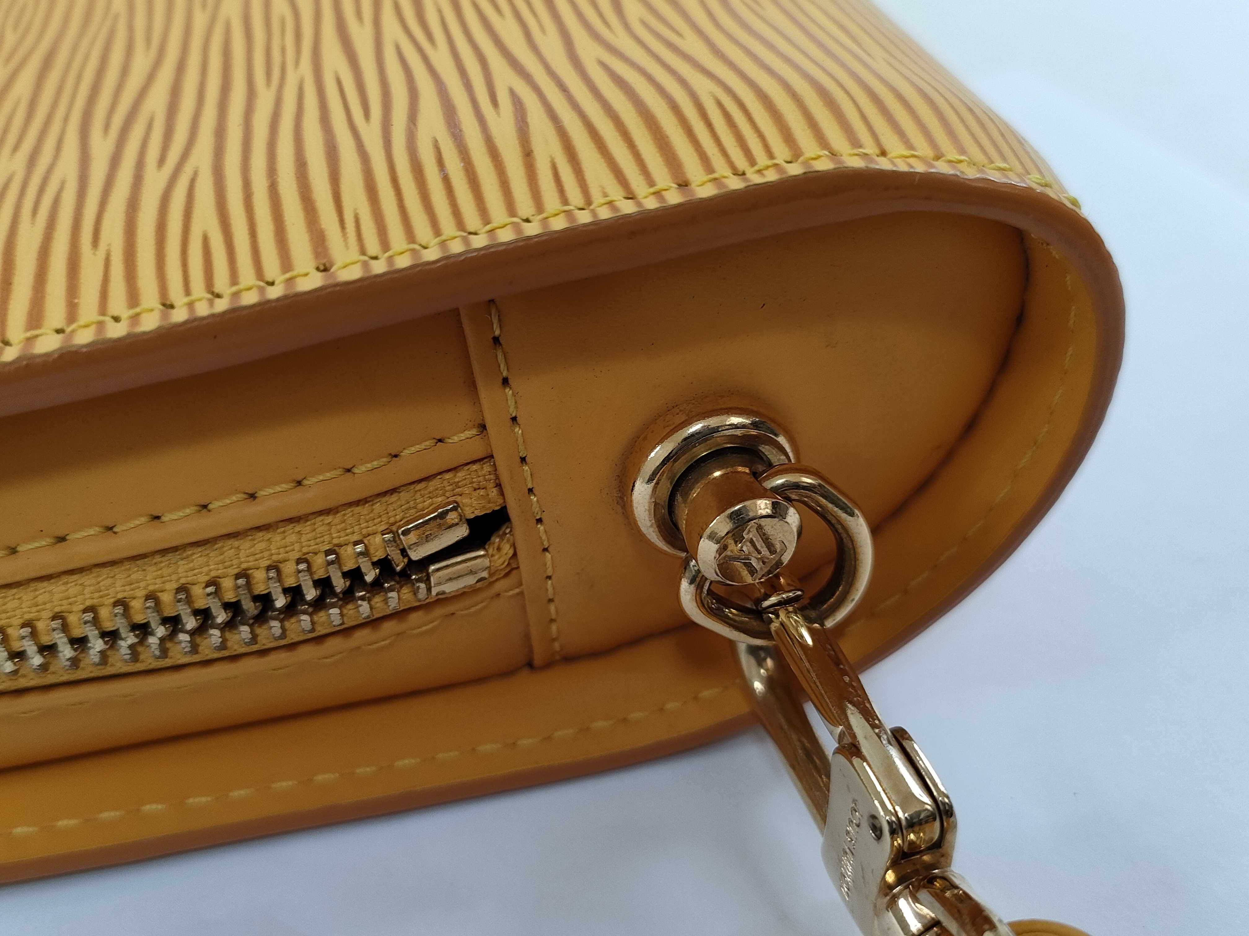Epi Leather, Vuitton Orsay Epi Leather, Yellow, SPO Second Bag — view 7