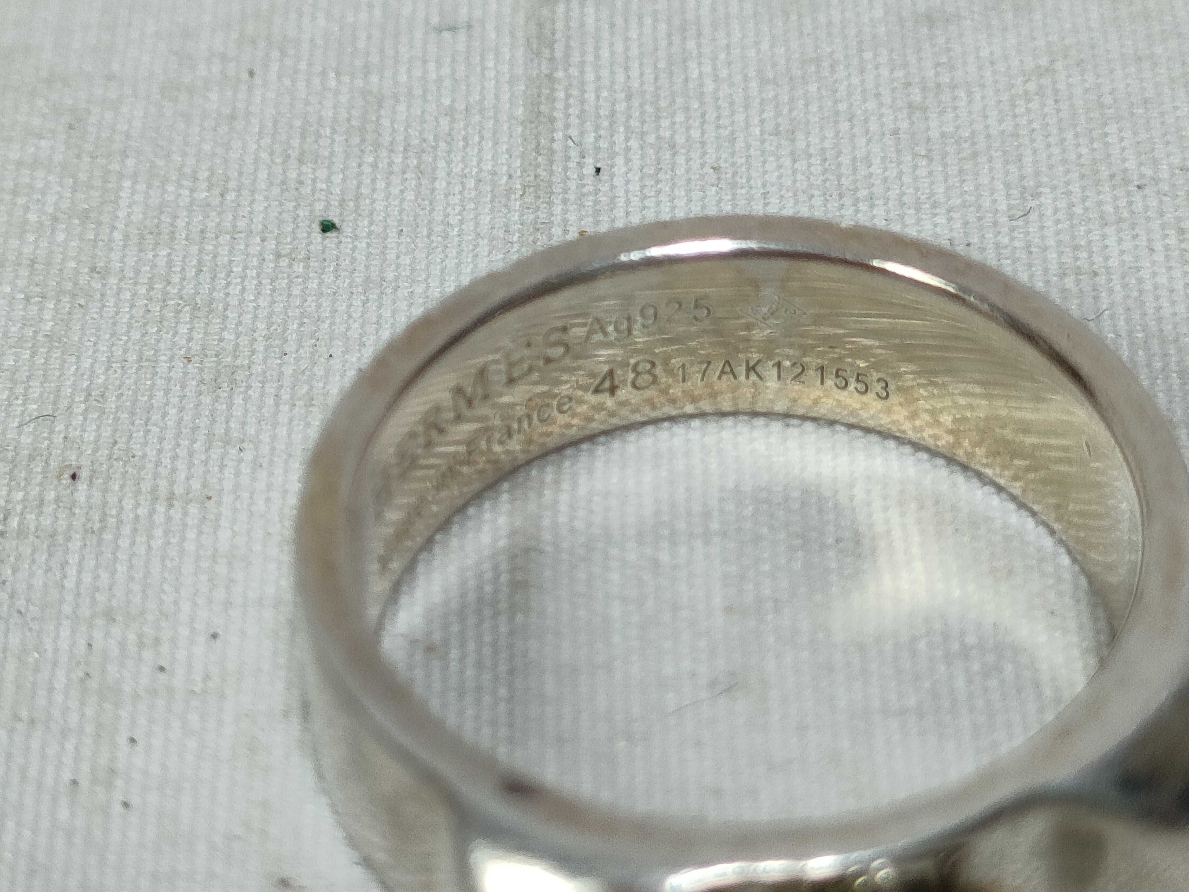 Ring, 925 Sterling Silver, 4.3g, Collier de Chien PM, Size #48, 17AK121553 — view 7