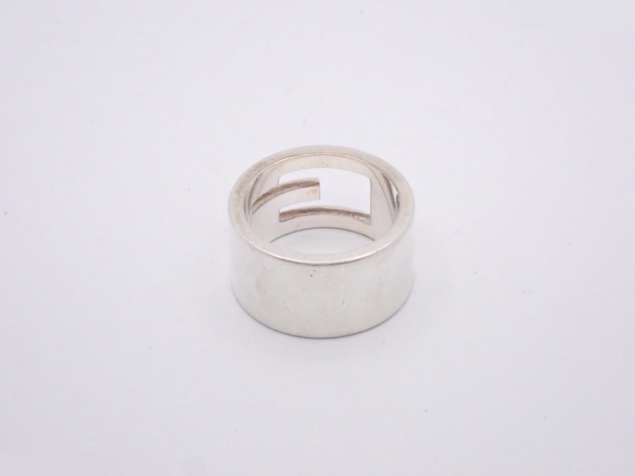 Branded G Cutout Ring, SV925 / 13.4g — view 2