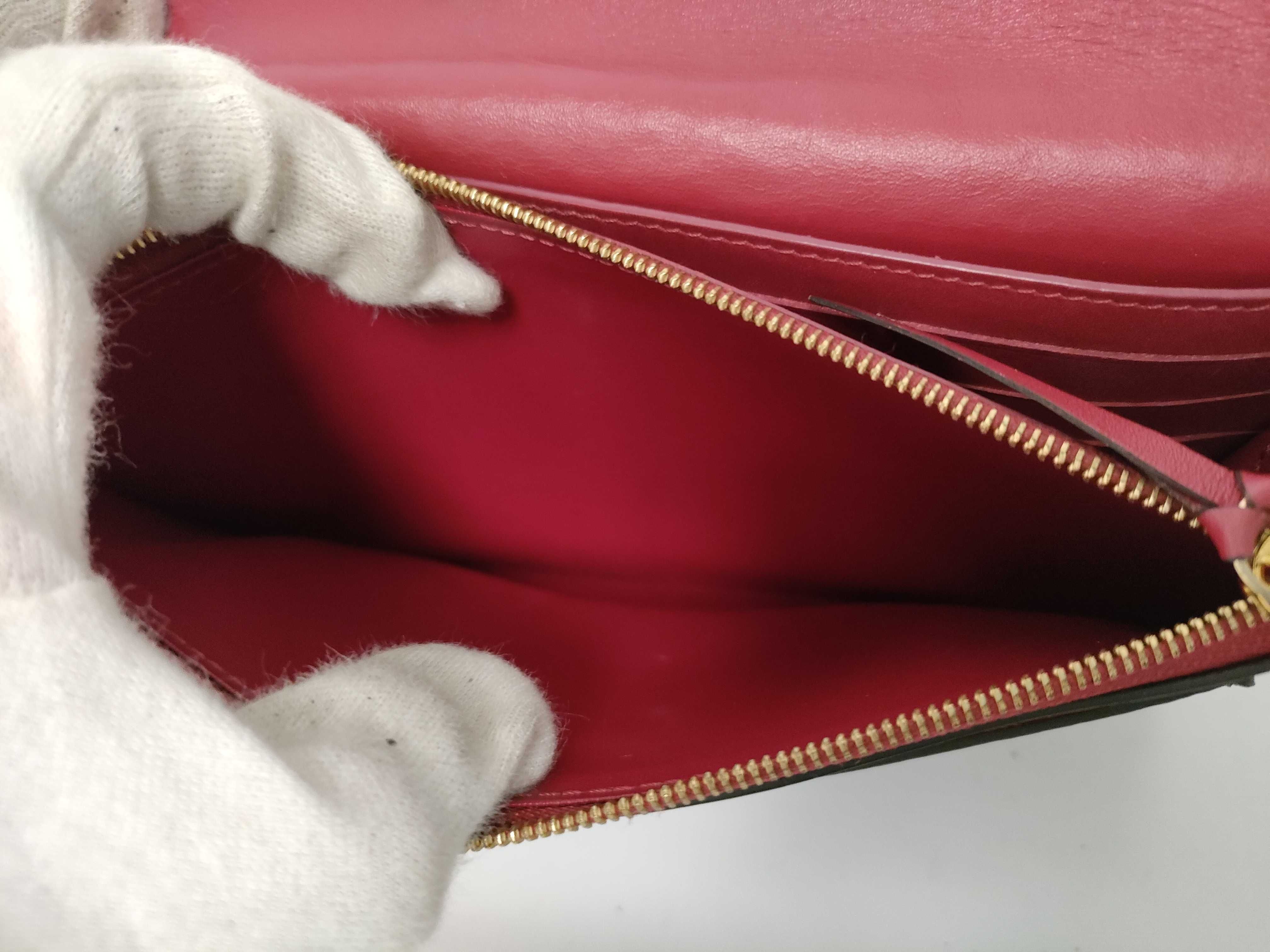 Monogram Portefeuille Flore Chain M69578 SP0230 Brown x Pink SP0119 Shoulder Bag — view 11