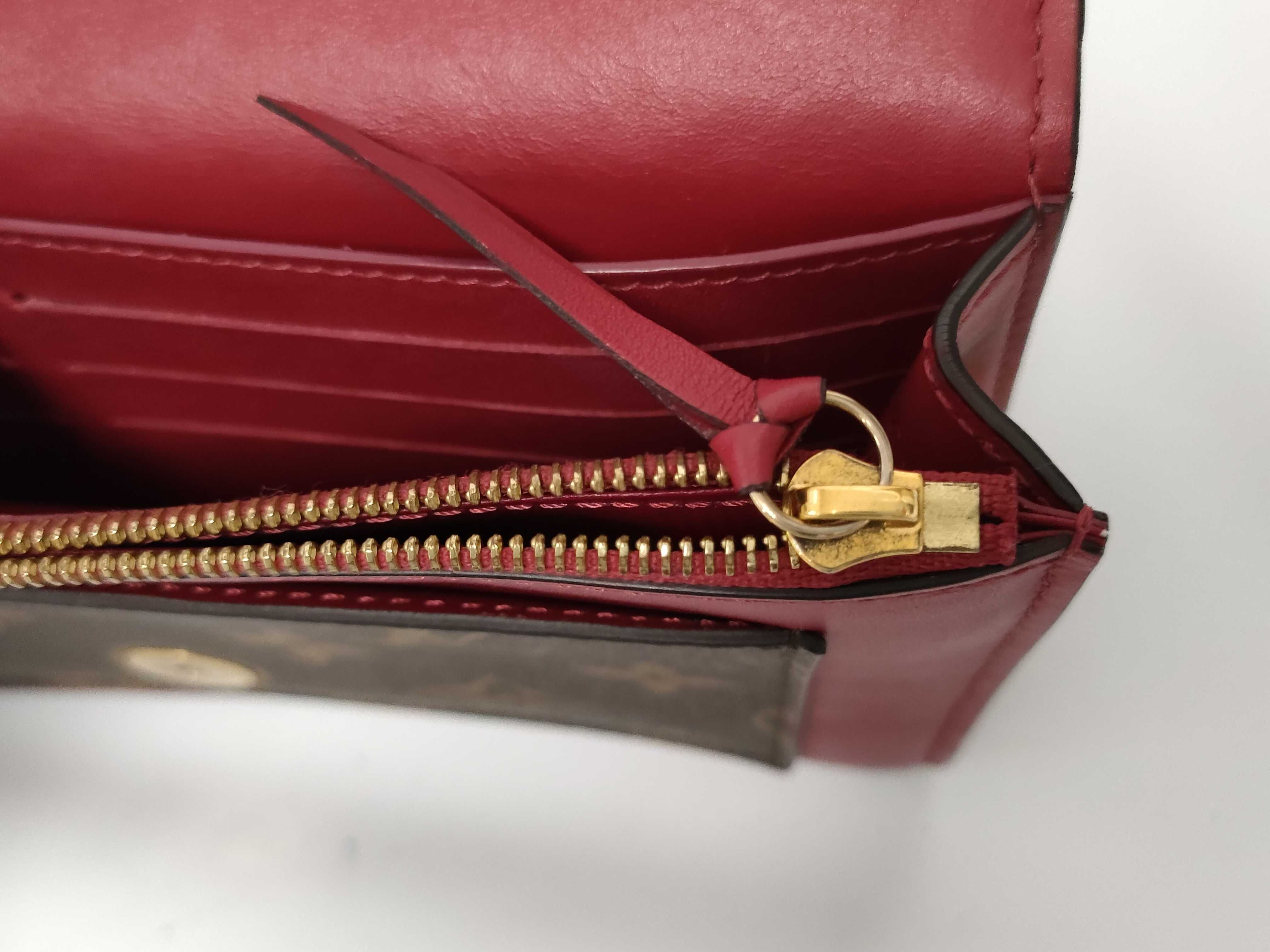 Monogram Portefeuille Flore Chain M69578 SP0230 Brown x Pink SP0119 Shoulder Bag — view 9