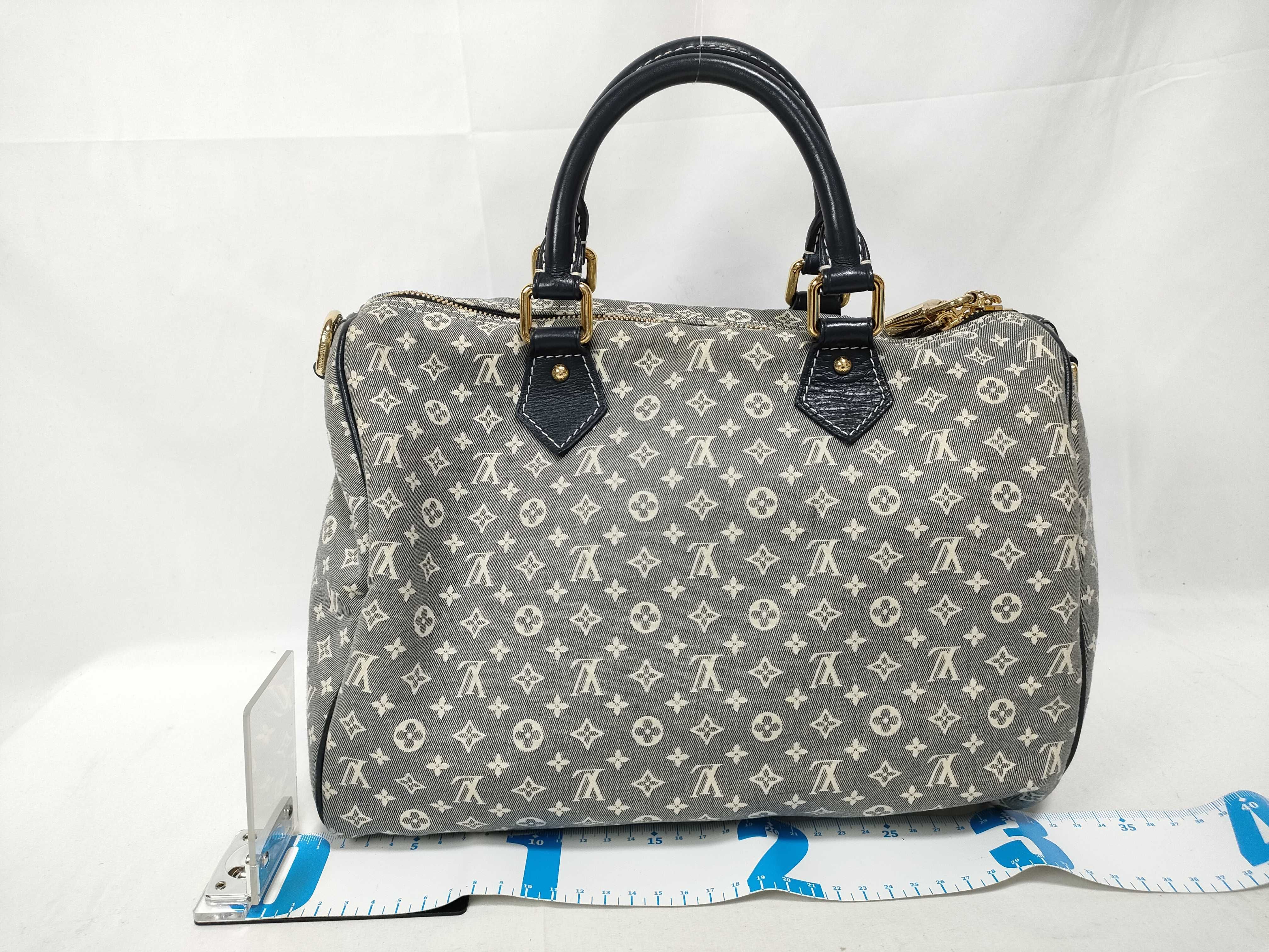 Monogram Idylle Speedy Bandoulière 30 M56703 TH4069 Blue Handbag — view 2