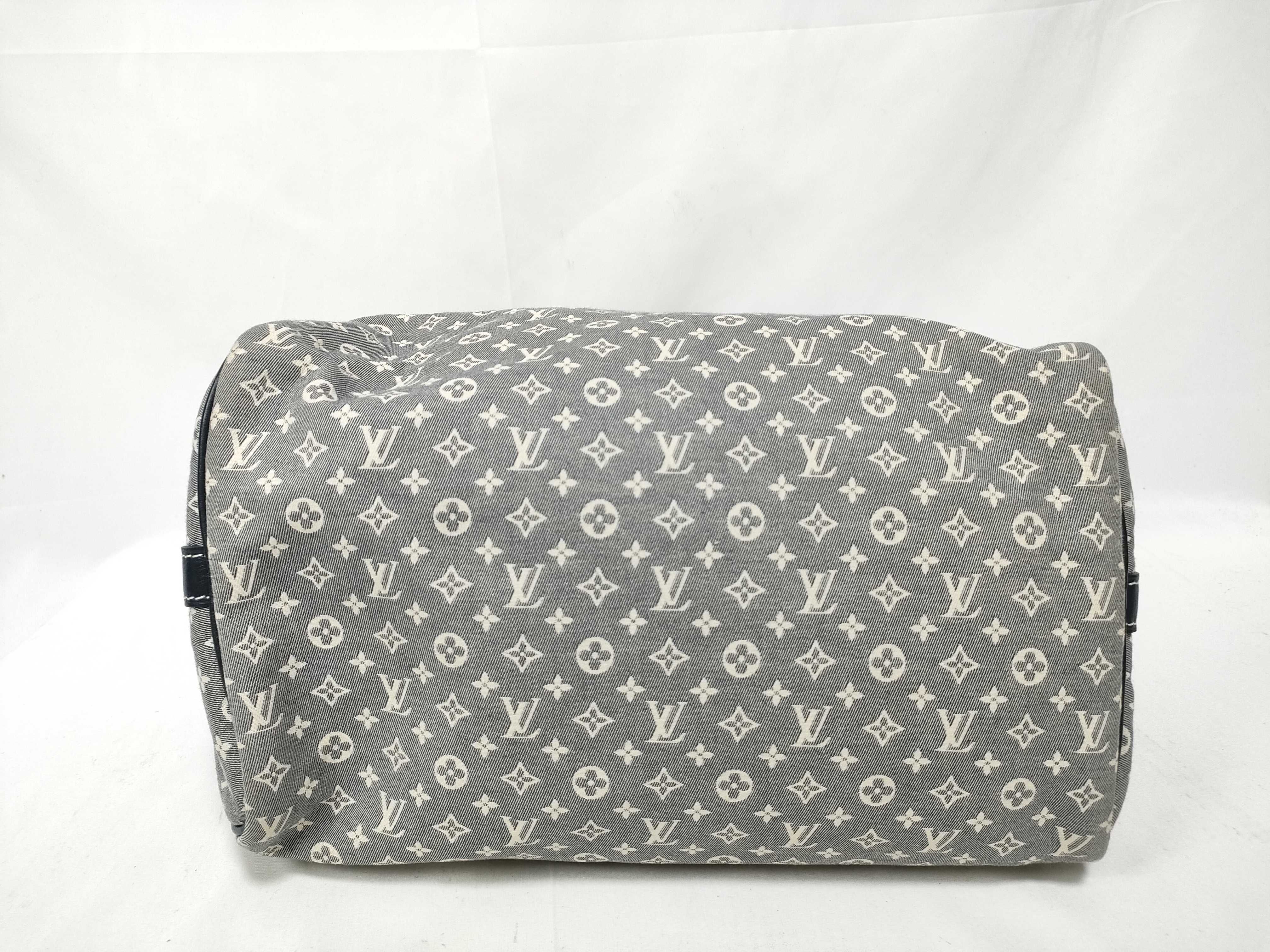 Monogram Idylle Speedy Bandoulière 30 M56703 TH4069 Blue Handbag — view 3