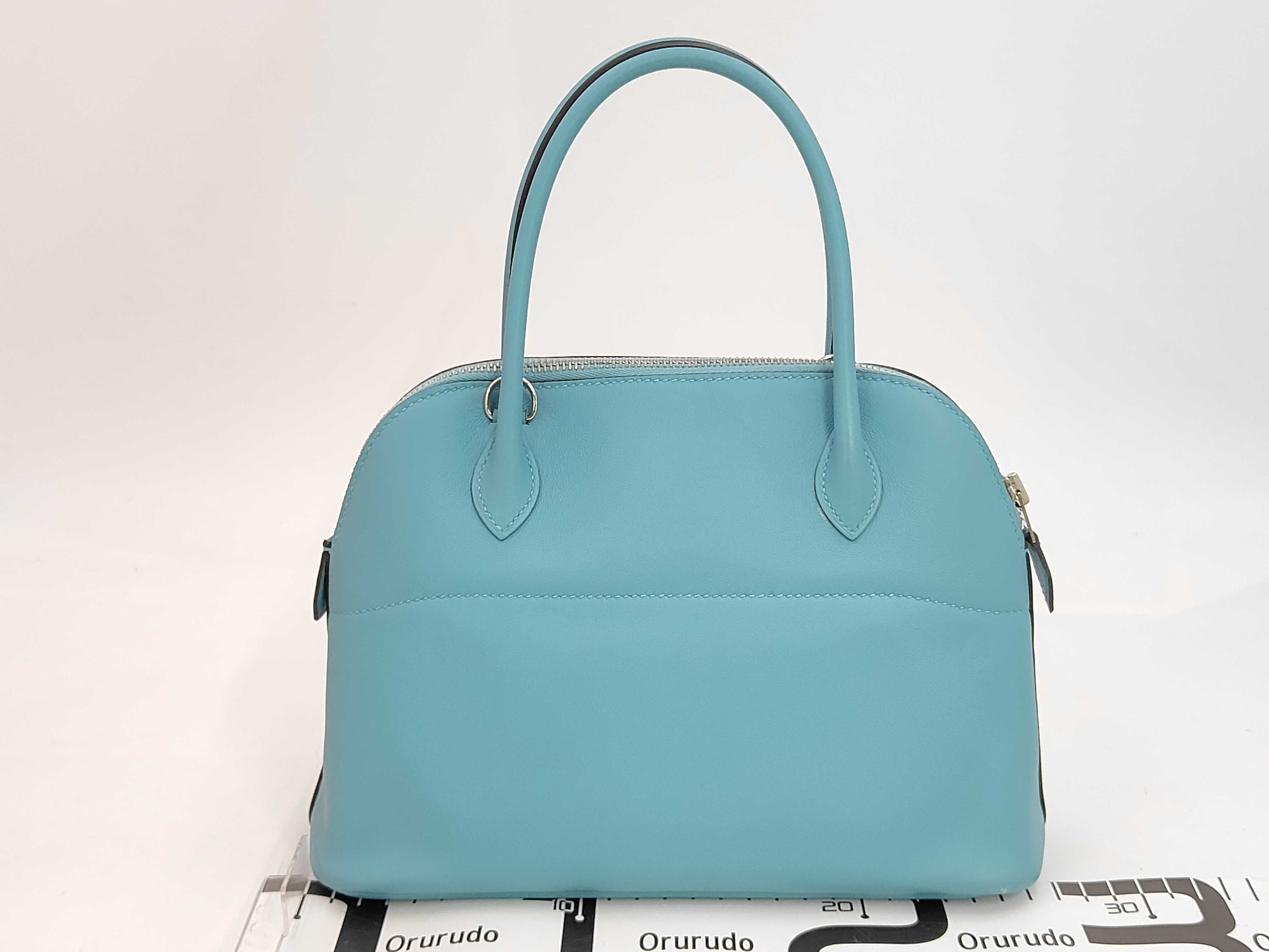 Bolide 27 Swift Blue Saint-Cyr Handbag (X stamp) — view 2