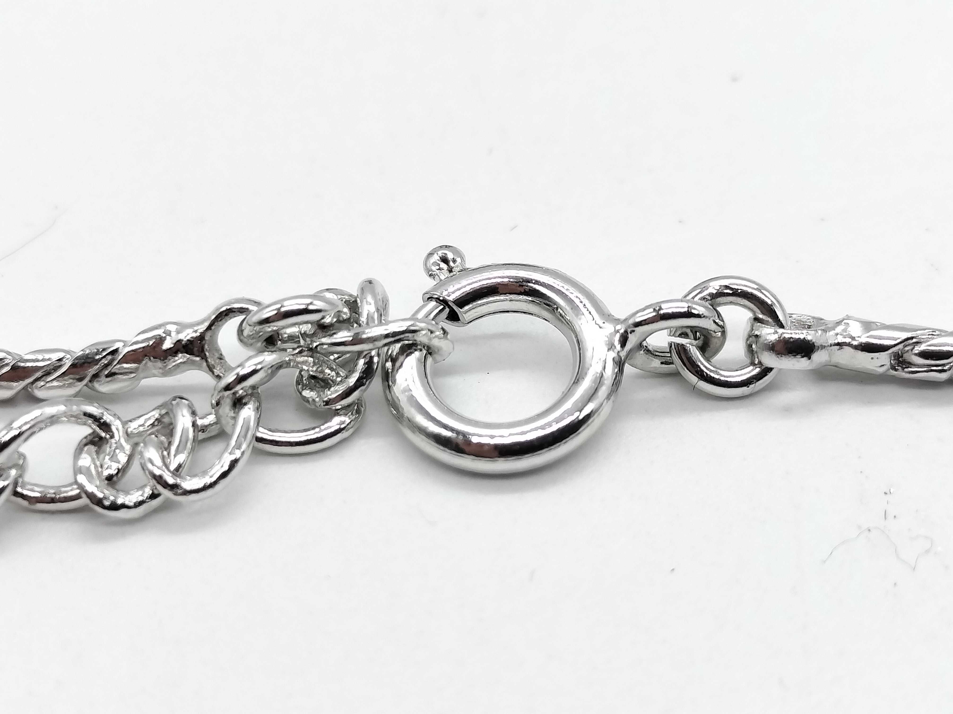 Rhinestone Necklace and Earrings — view 5