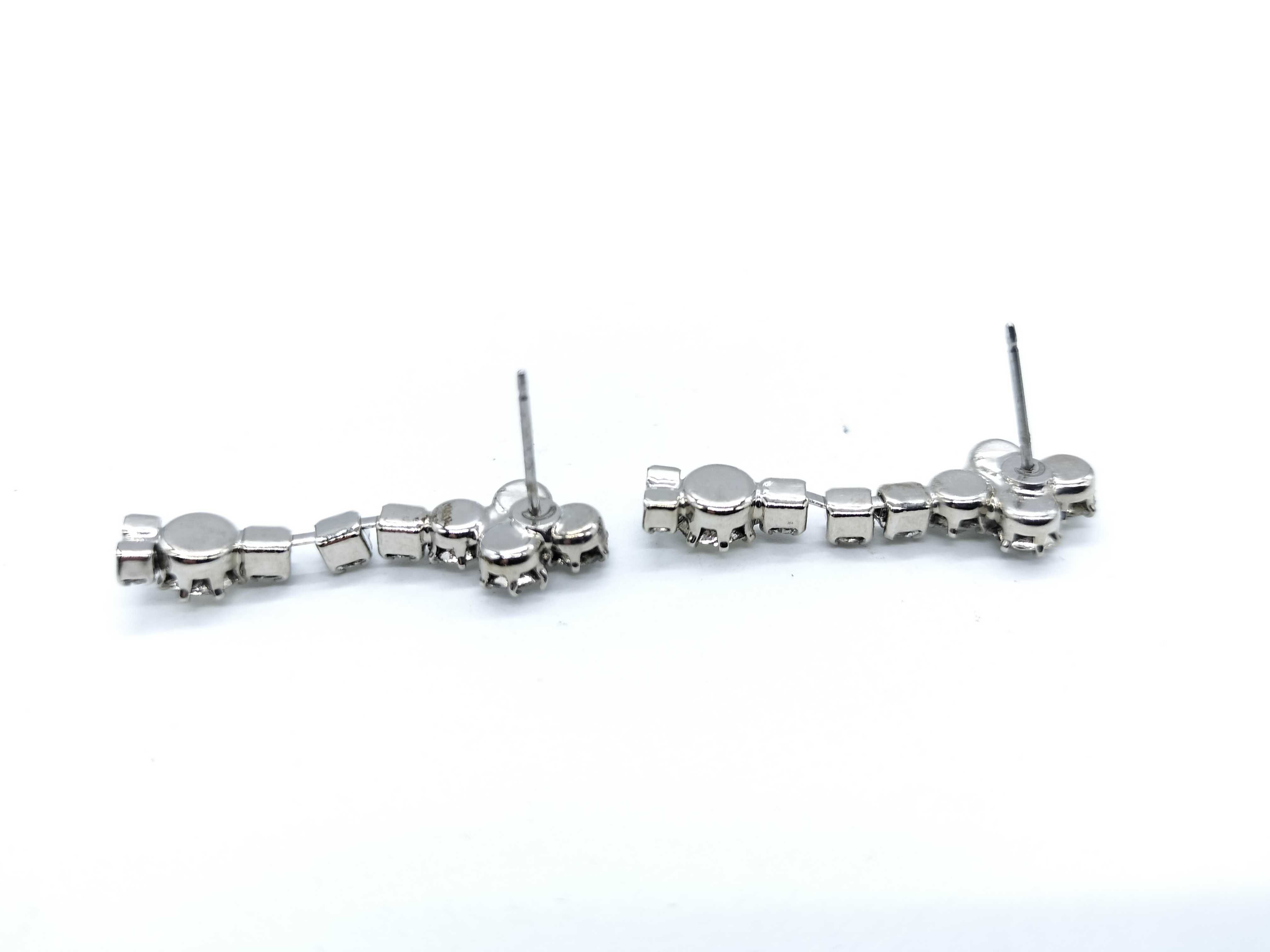 Rhinestone Necklace and Earrings — view 6