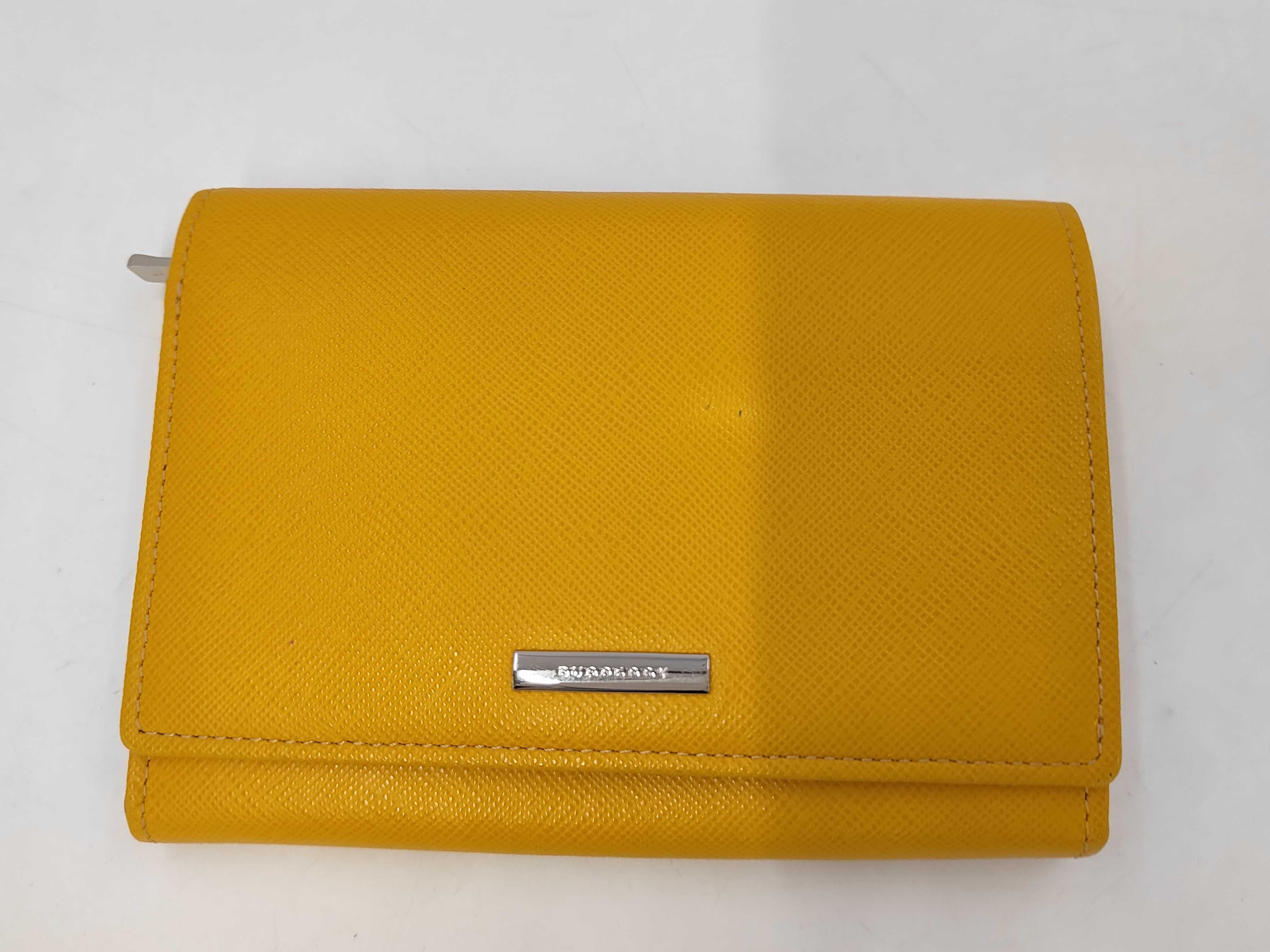 Compact Bi-fold Wallet, Yellow