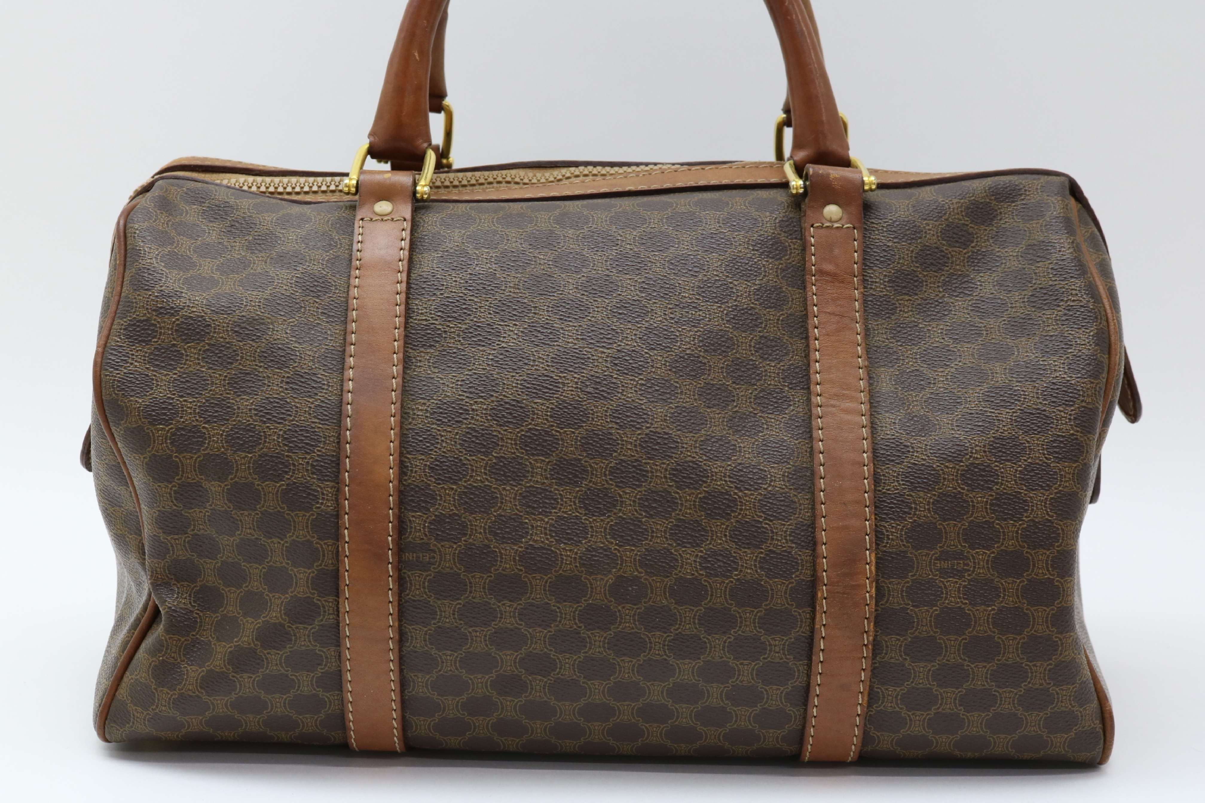 Macadam Leather Boston Bag — view 2
