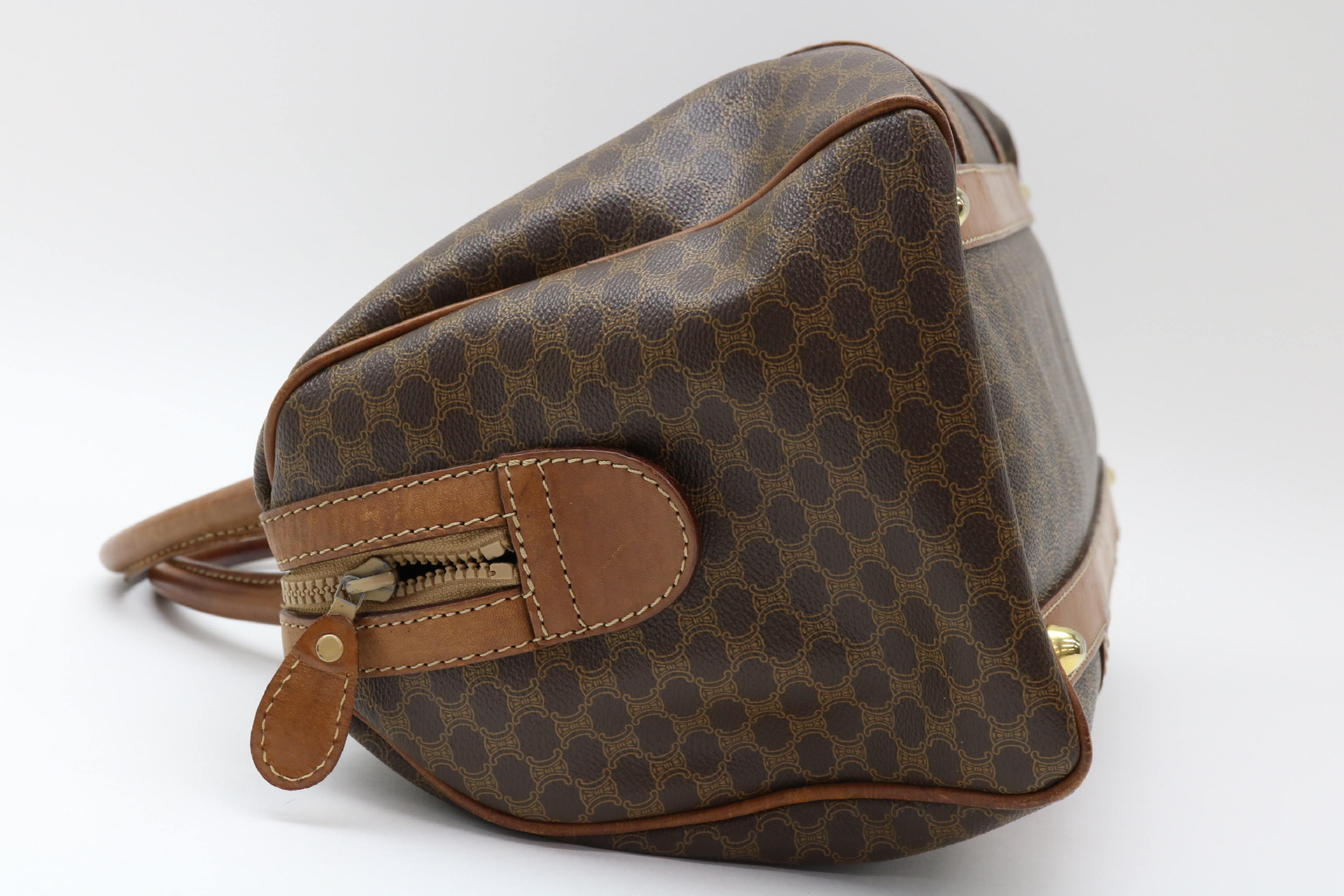 Macadam Leather Boston Bag — view 4