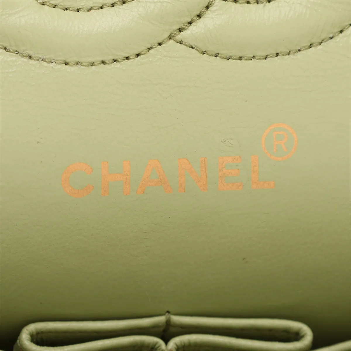 Matelassé 25 Suede Double Flap Double Chain Bag, Green, Gold Hardware, 2692767, Series 2, A01112 — view 11