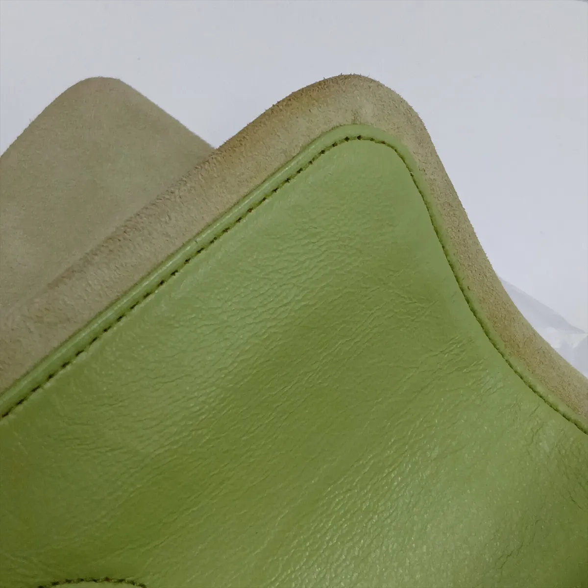 Matelassé 25 Suede Double Flap Double Chain Bag, Green, Gold Hardware, 2692767, Series 2, A01112 — view 13