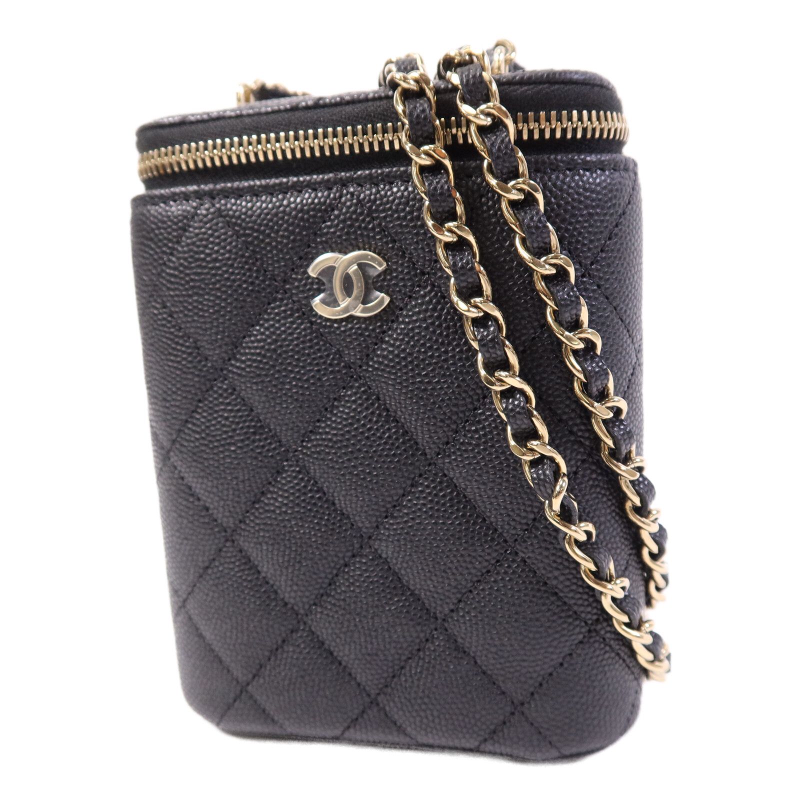 Black Caviar Vertical Vanity Case — view 3