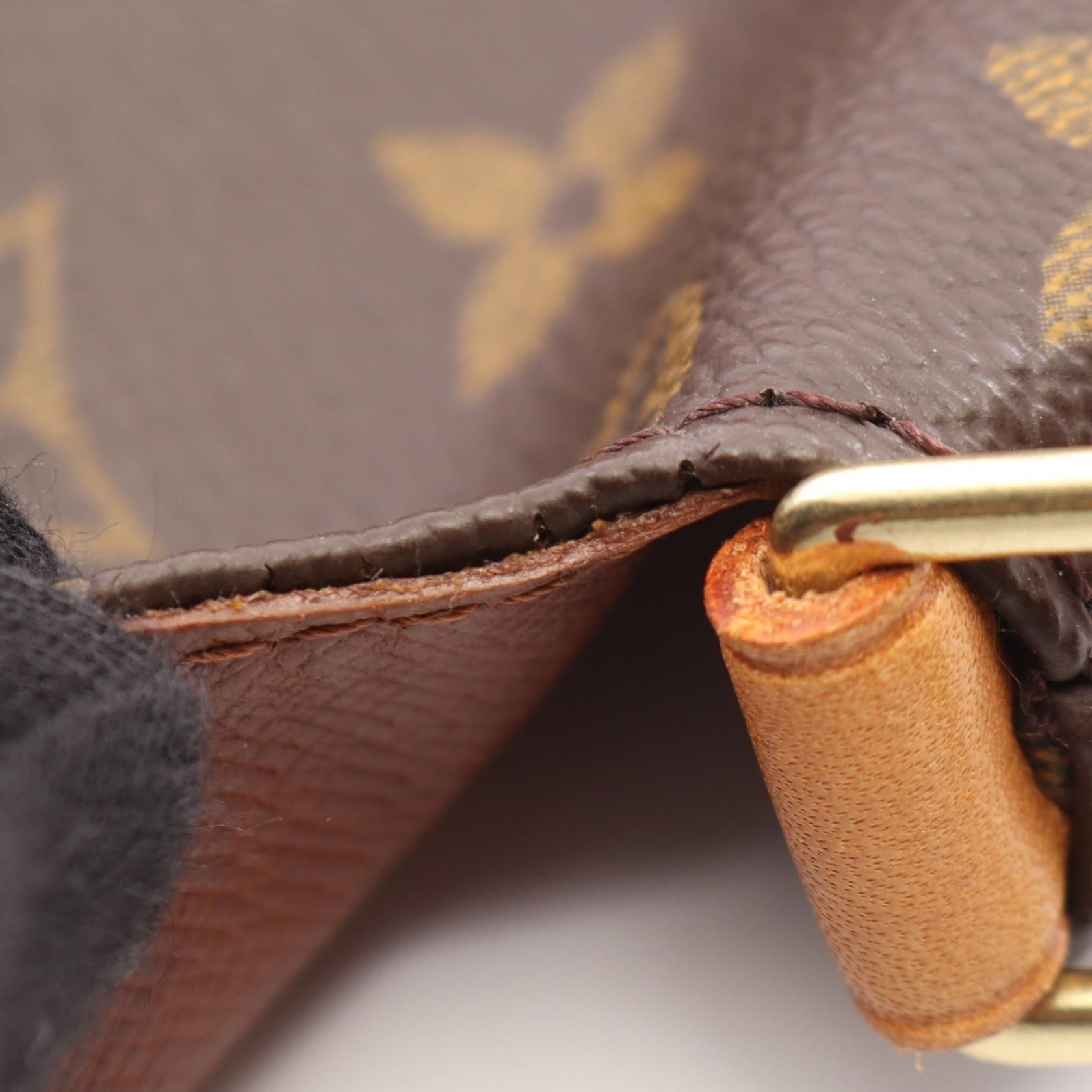 Musette Salsa Short Strap Monogram Brown Shoulder Bag M 51258 — view 6