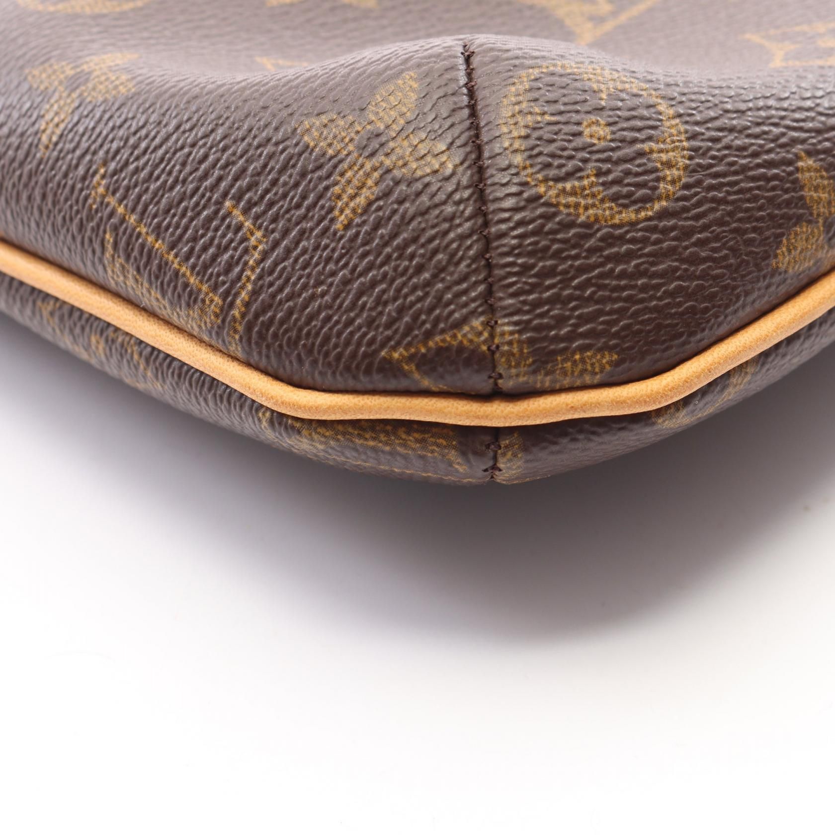 Musette Salsa Short Strap Monogram Brown Shoulder Bag M 51258 — view 7