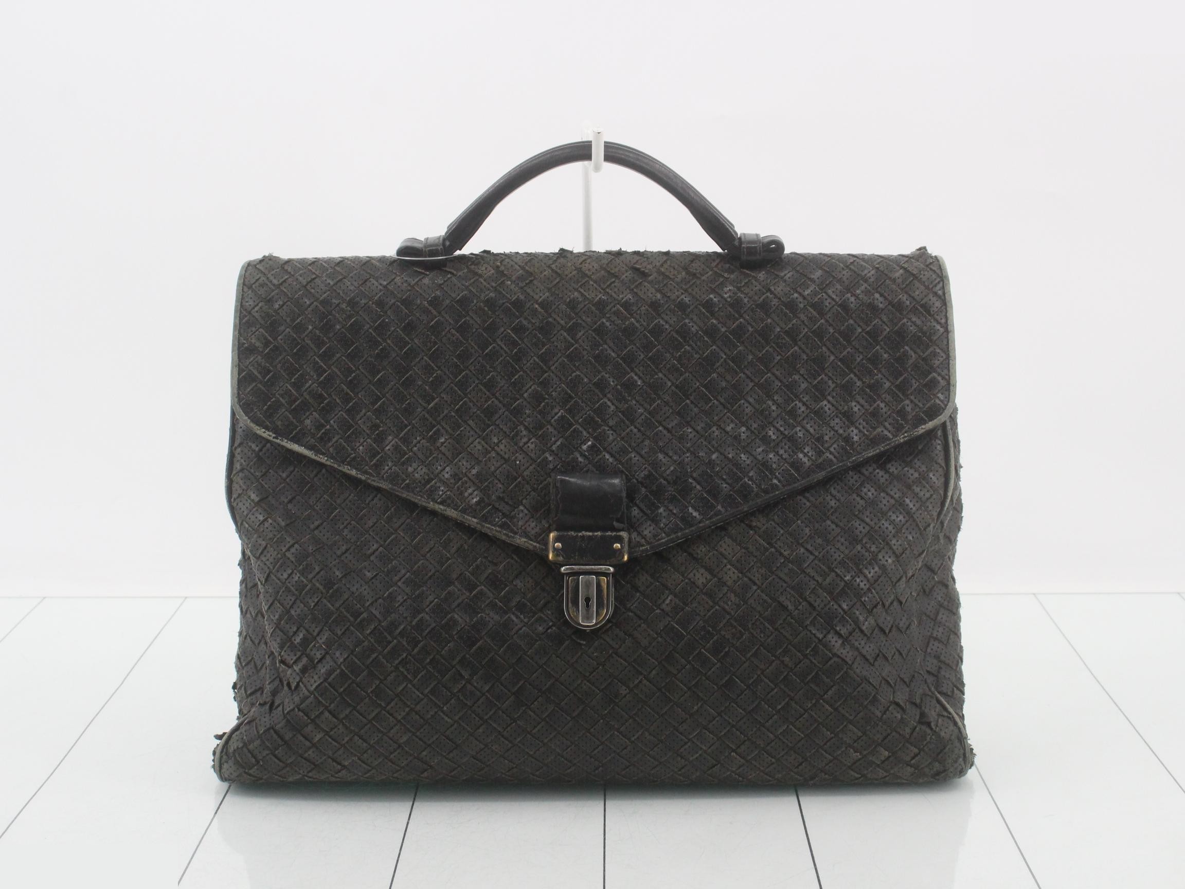Intrecciato Briefcase Business Bag