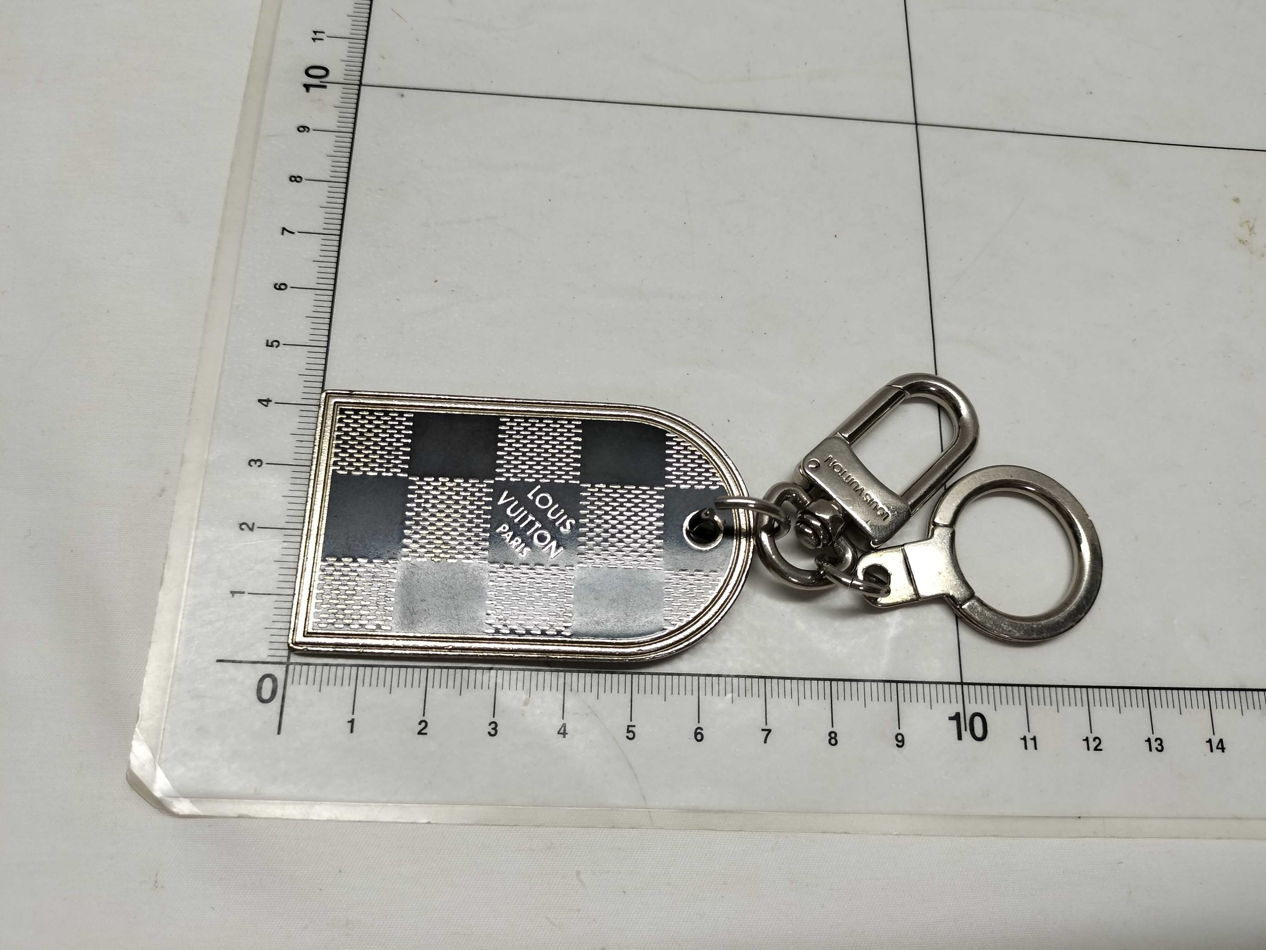 Damier Porte Clés Porte Address Keychain Key Case — view 2