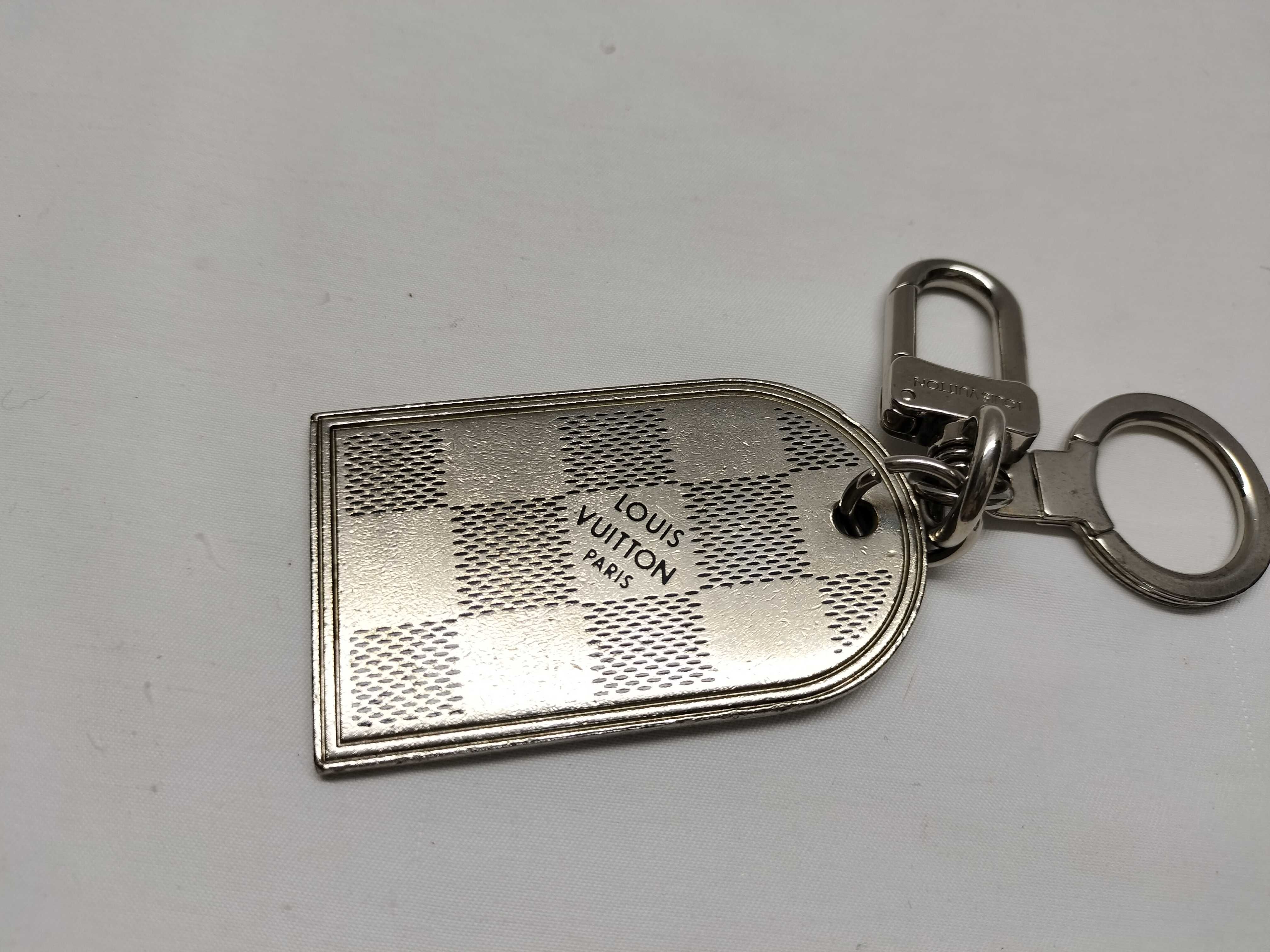 Damier Porte Clés Porte Address Keychain Key Case — view 8