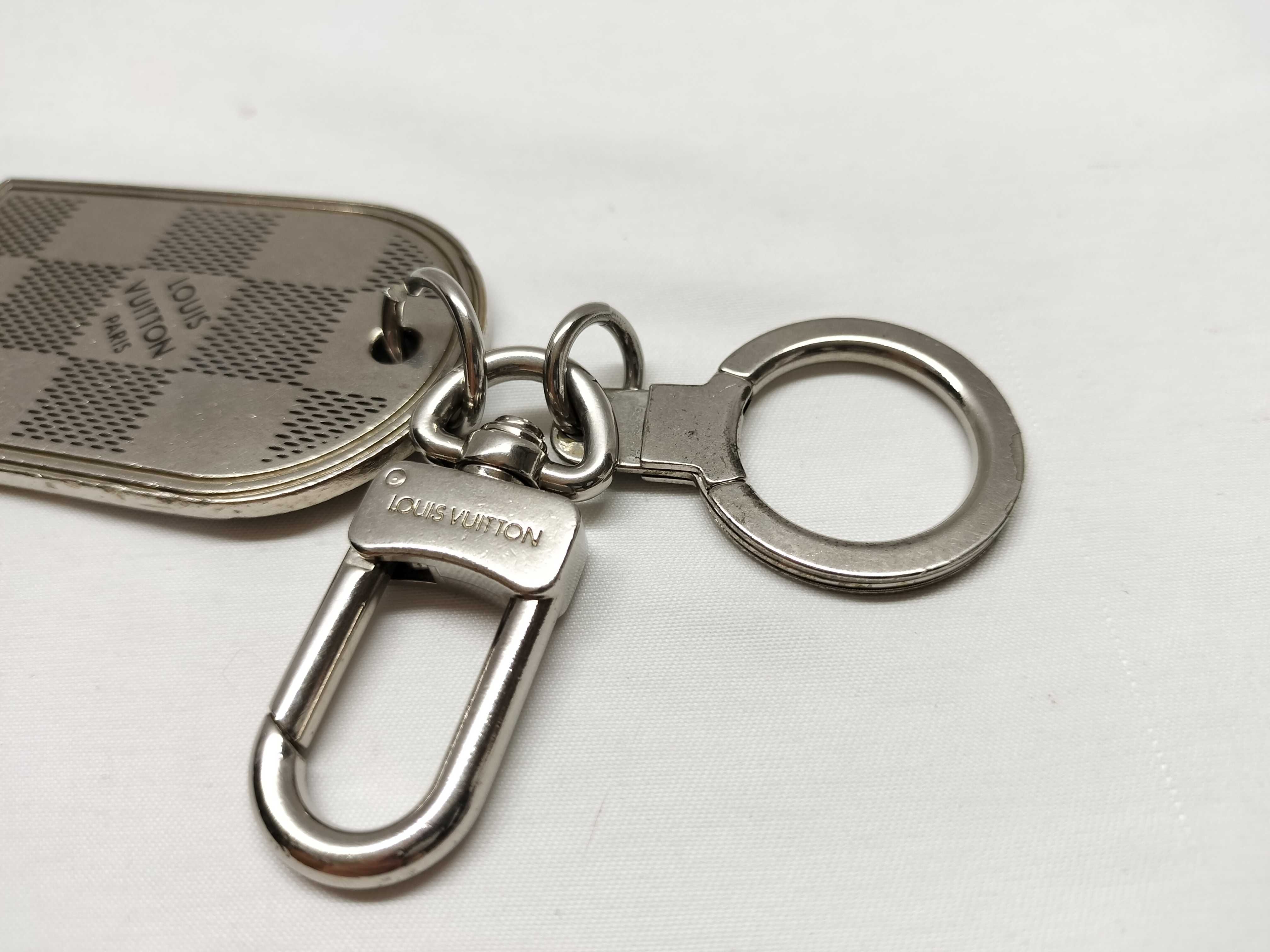 Damier Porte Clés Porte Address Keychain Key Case — view 9