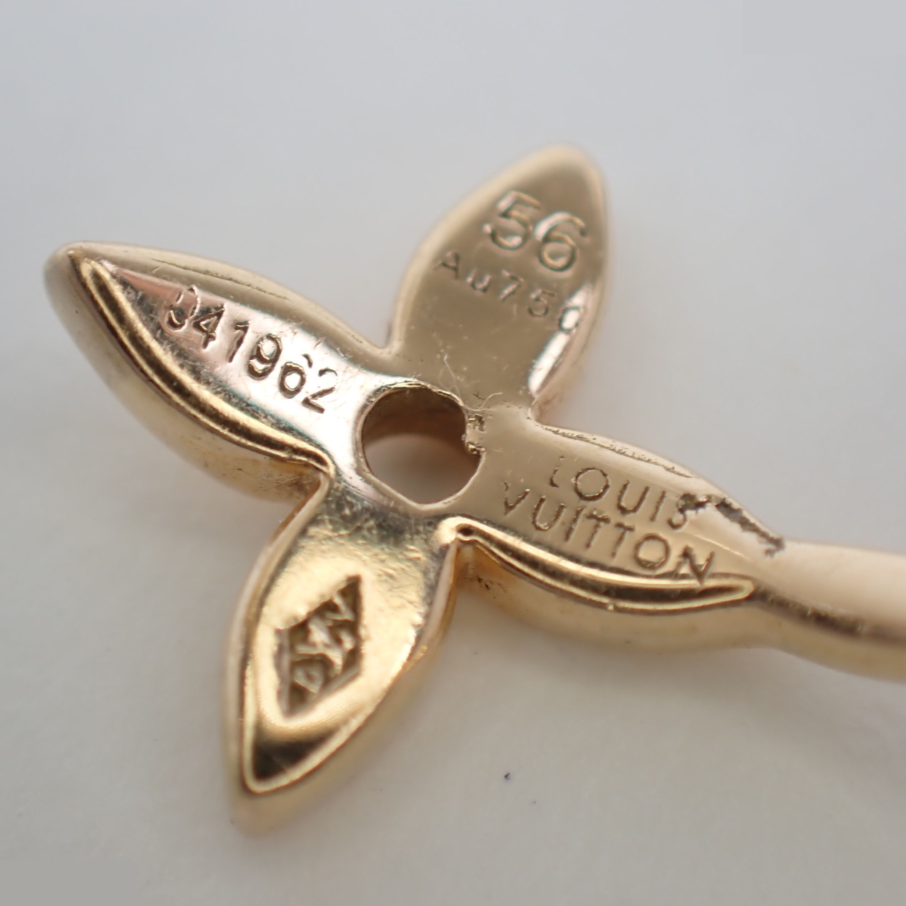 Berg Monogram Idylle 750/3C #12 5g Ring — view 7