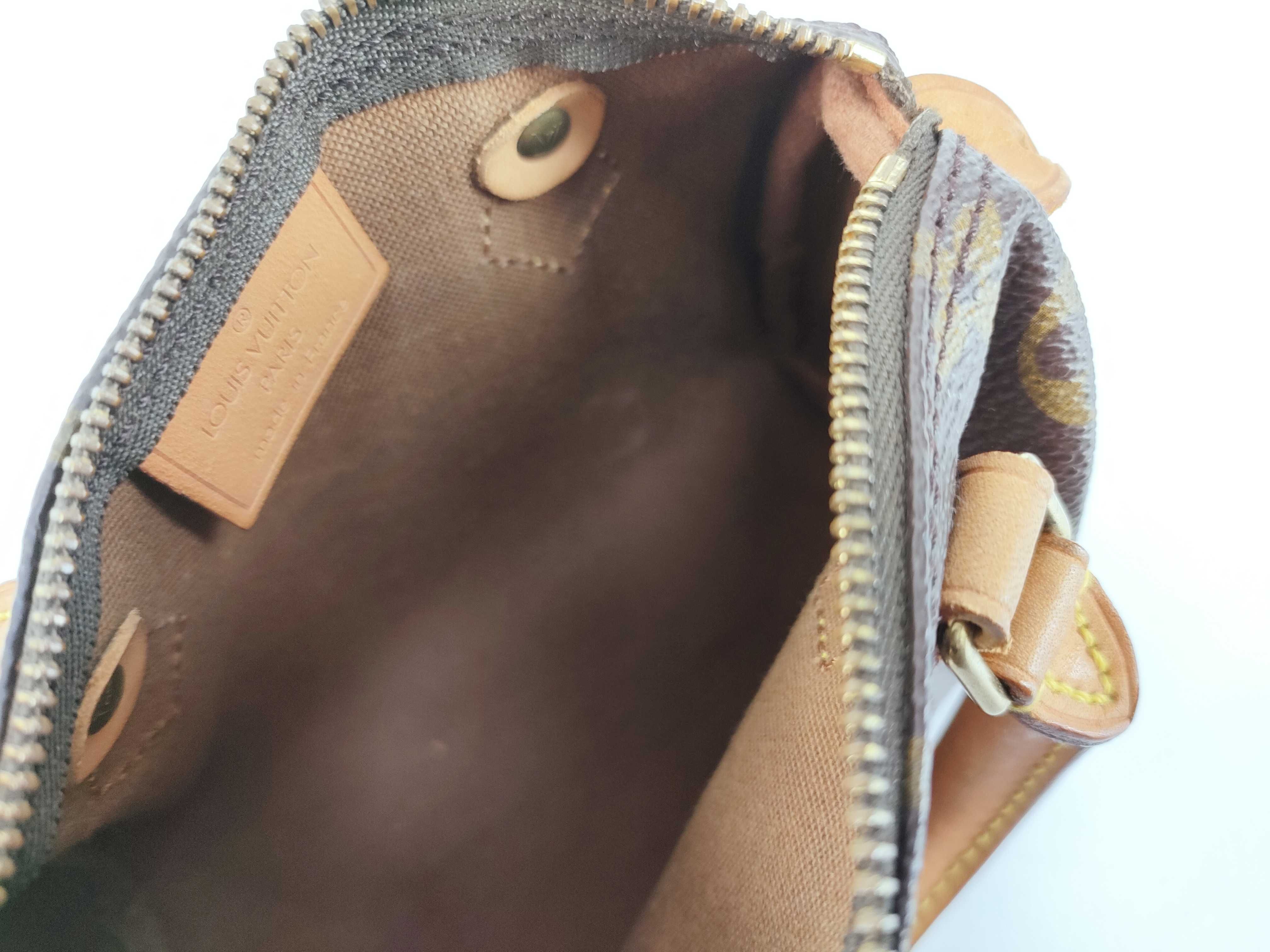 Monogram Mini Speedy M41534 Boston Bag with Strap — view 10