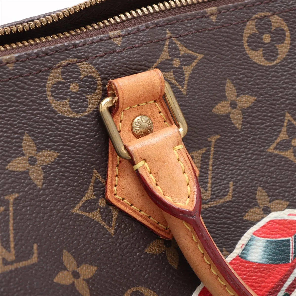 Monogram Speedy Bandouliere 30 - DU4187 Brown My LV World Tour — view 11